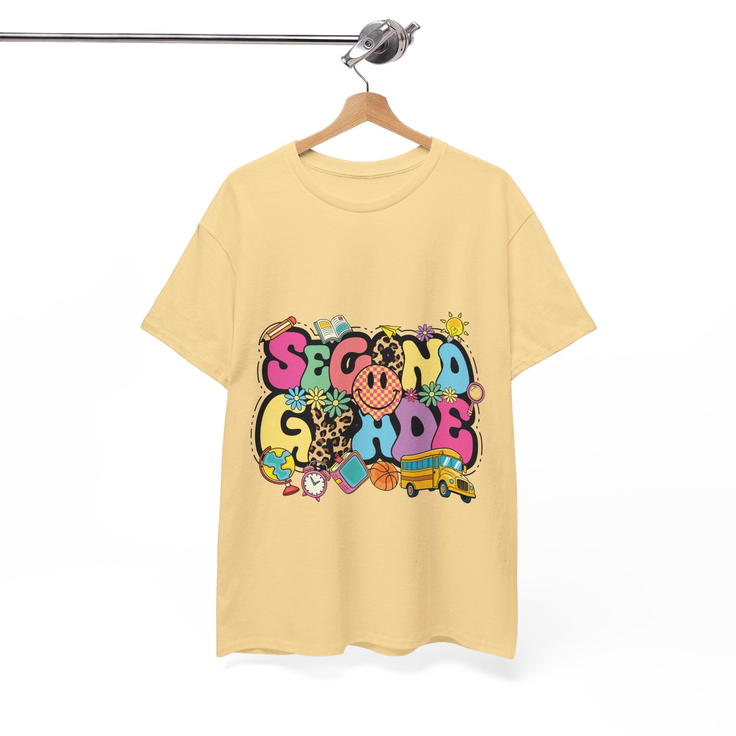 Second Grade Unisex Heavy Cotton Tee