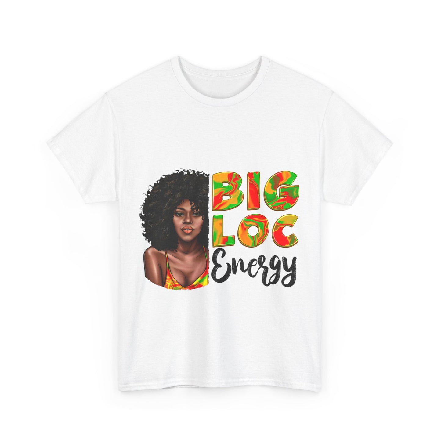 Big Loc Energy Unisex Heavy Cotton Tee