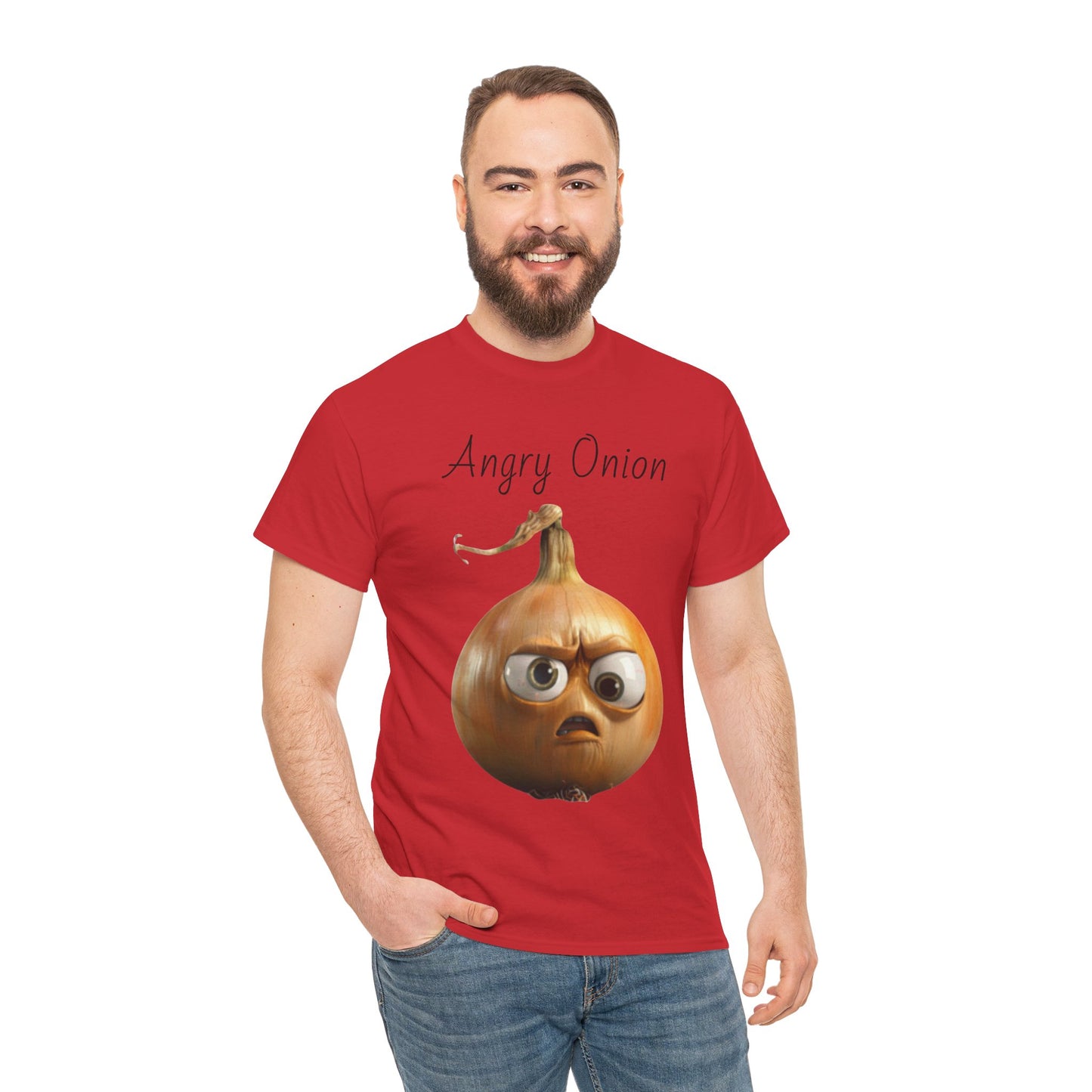 Angry Onion Unisex Heavy Cotton Tee