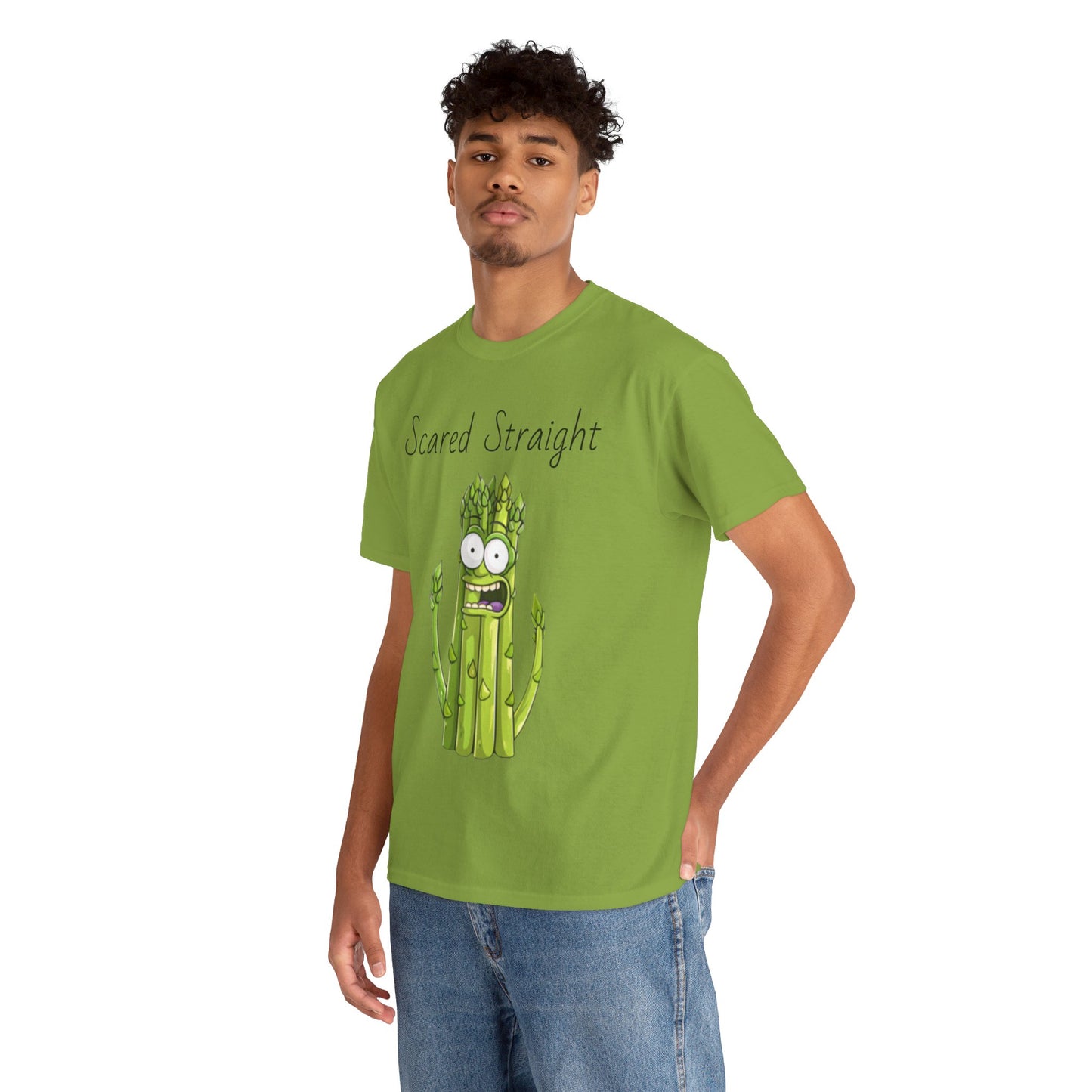 Scared Straight Unisex Heavy Cotton Tee