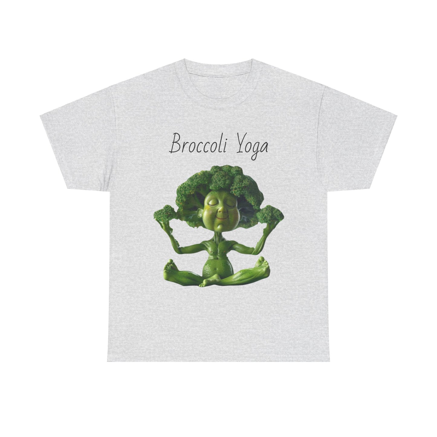 Broccoli Yoga Unisex Heavy Cotton Tee