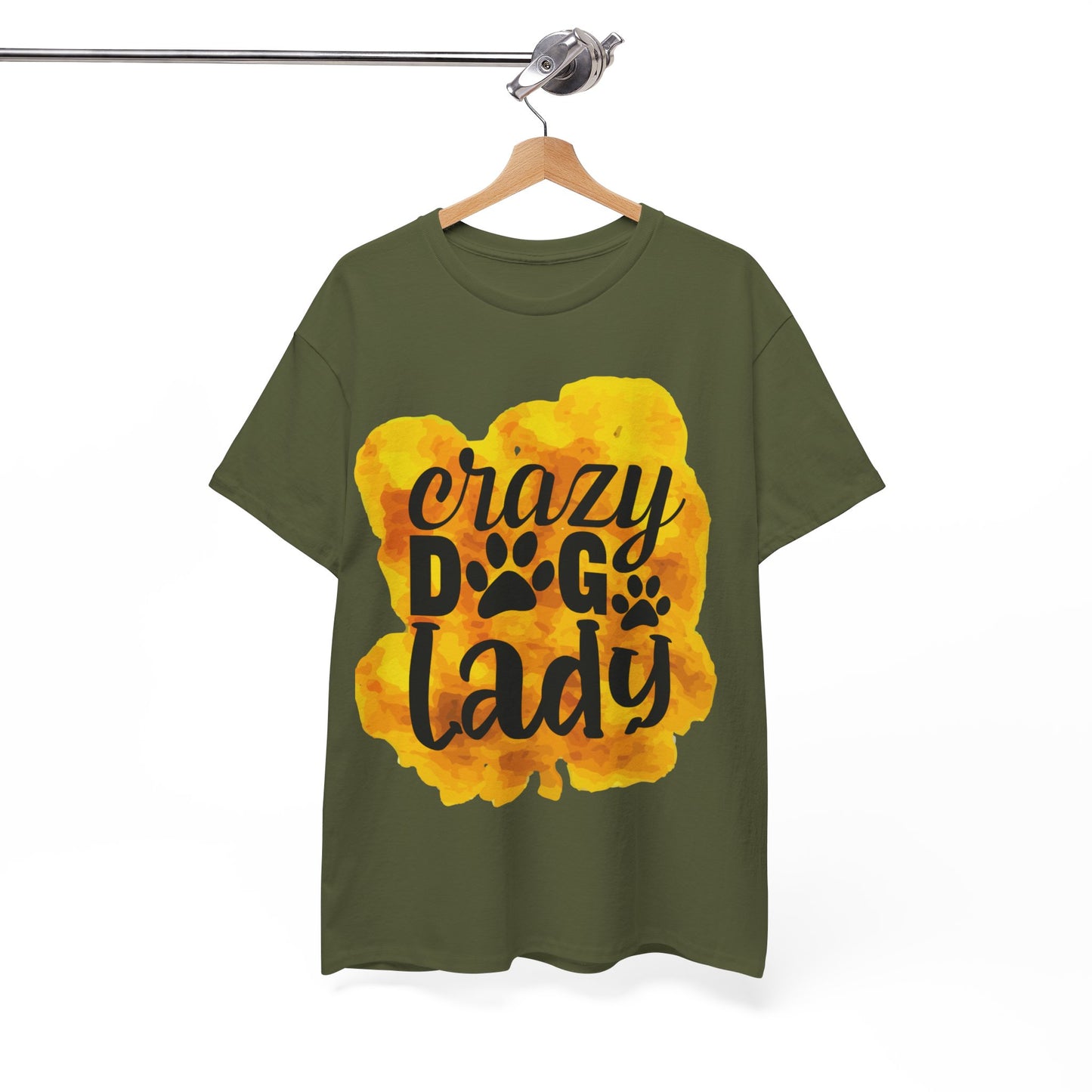 Crazy Dog Lady Unisex Heavy Cotton Tee