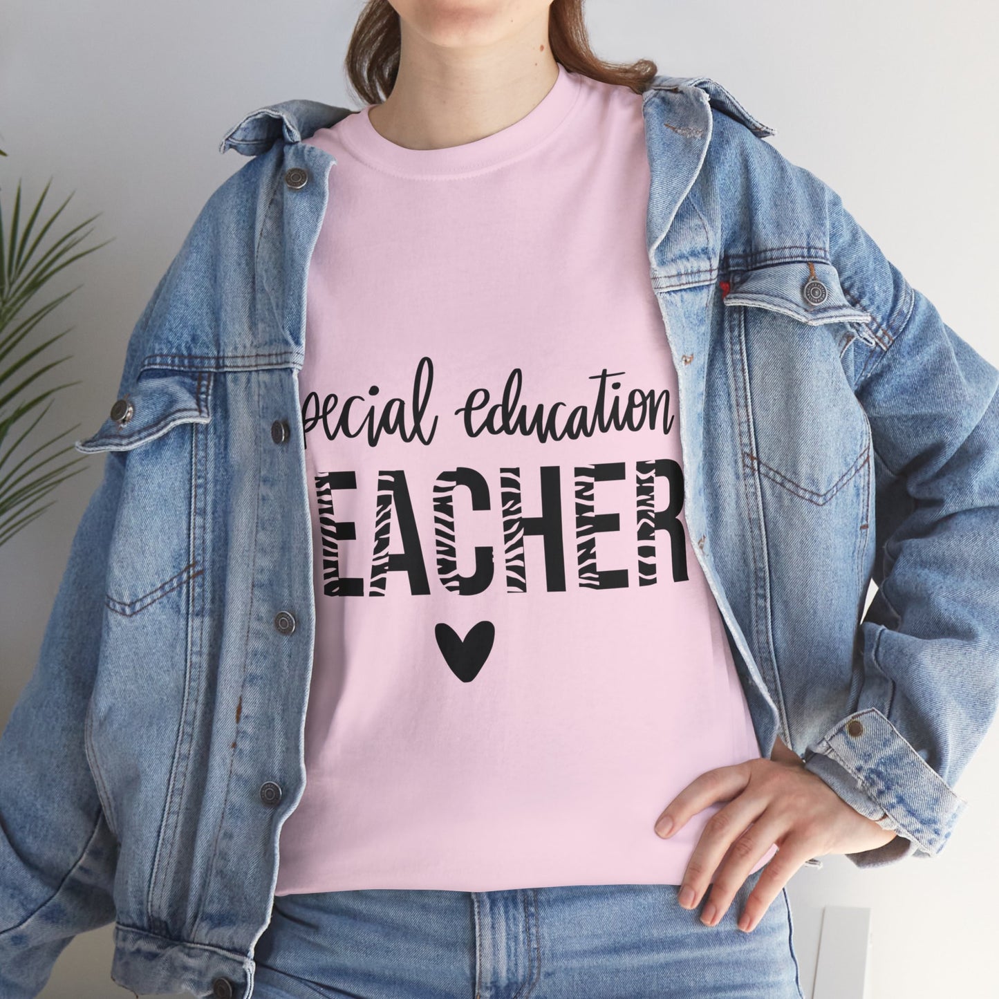 Special Education Teacher Unisex Heavy Cotton Tee