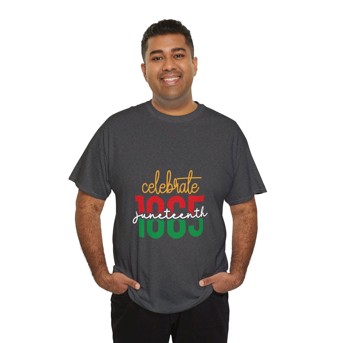 Celebrate Juneteenth Unisex Heavy Cotton Tee