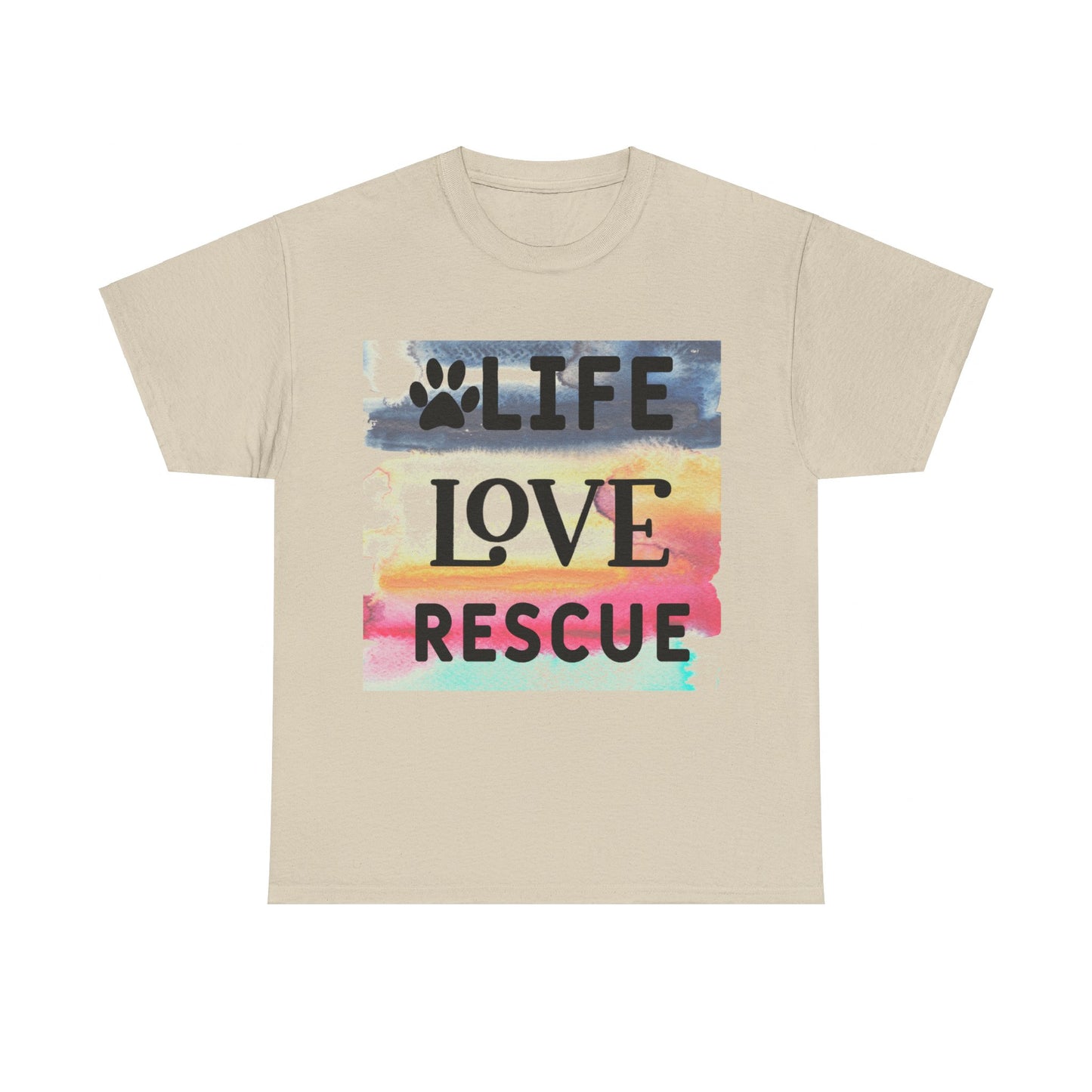 Life Love Rescue Unisex Heavy Cotton Tee