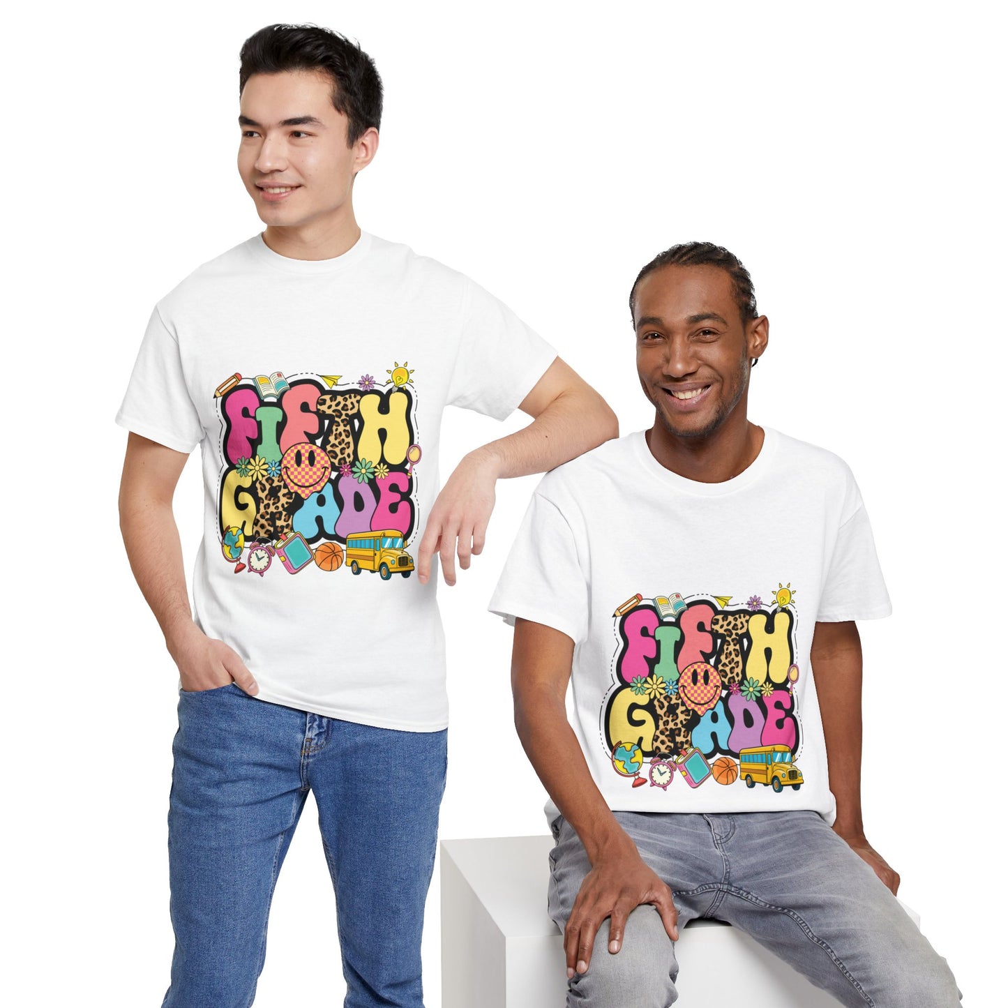 Fifth Grade Unisex Cotton Tee