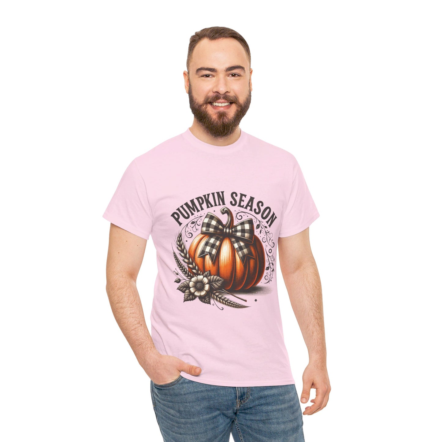 Pumpkin Season Unisex Heavy Cotton Tee