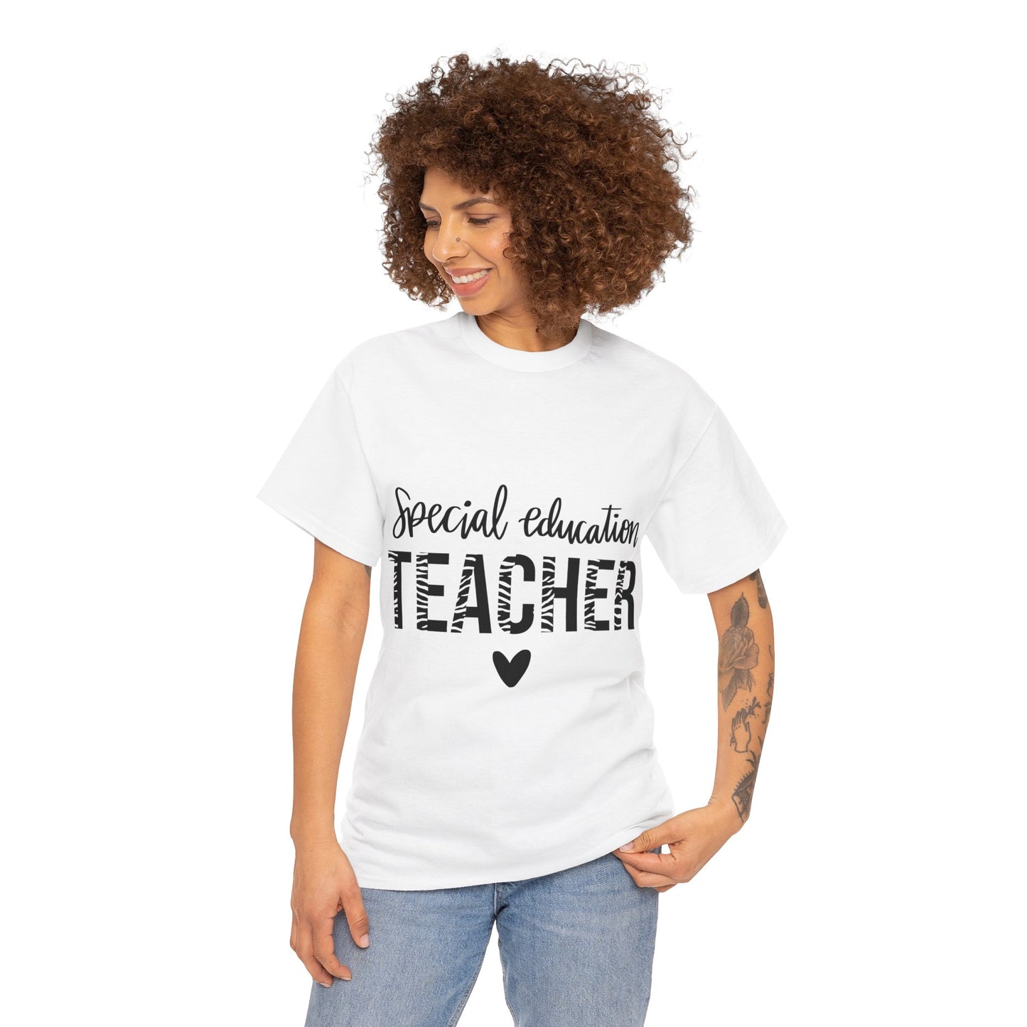 Special Education Teacher Unisex Heavy Cotton Tee