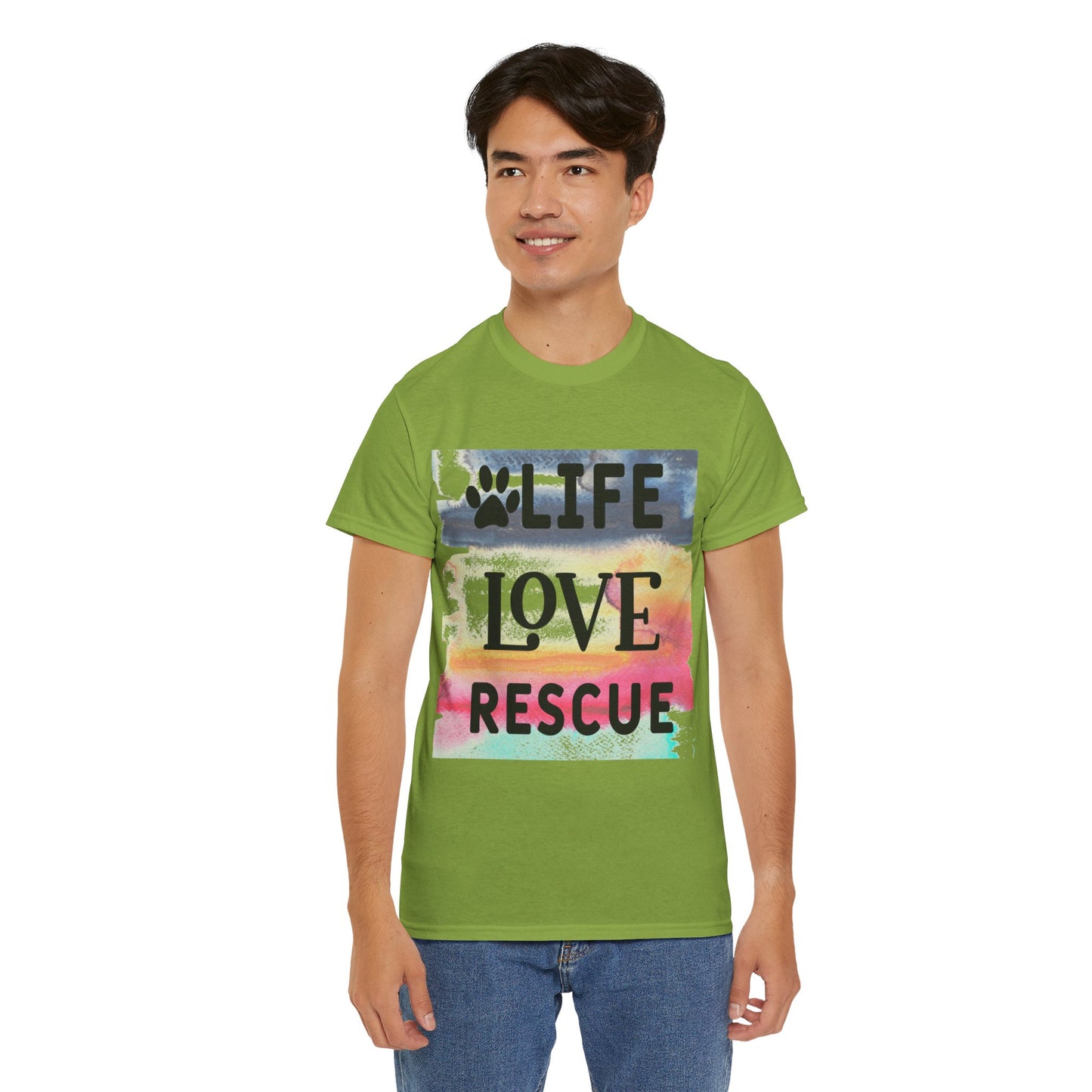 Life Love Rescue Unisex Heavy Cotton Tee