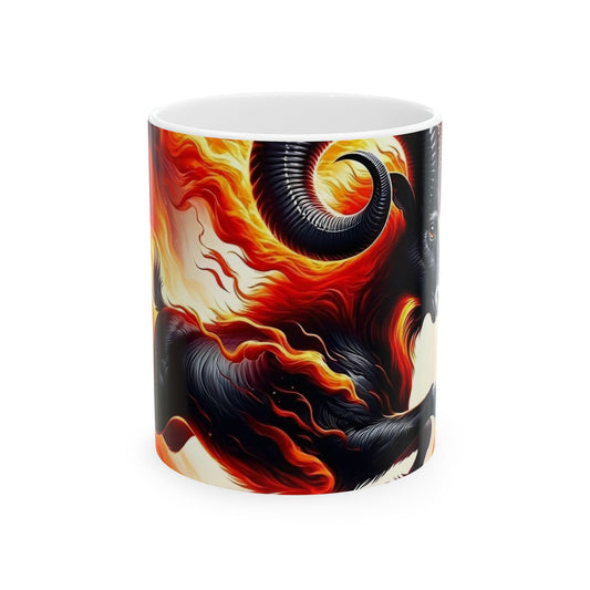 Aries Ceramic Mug, 11oz