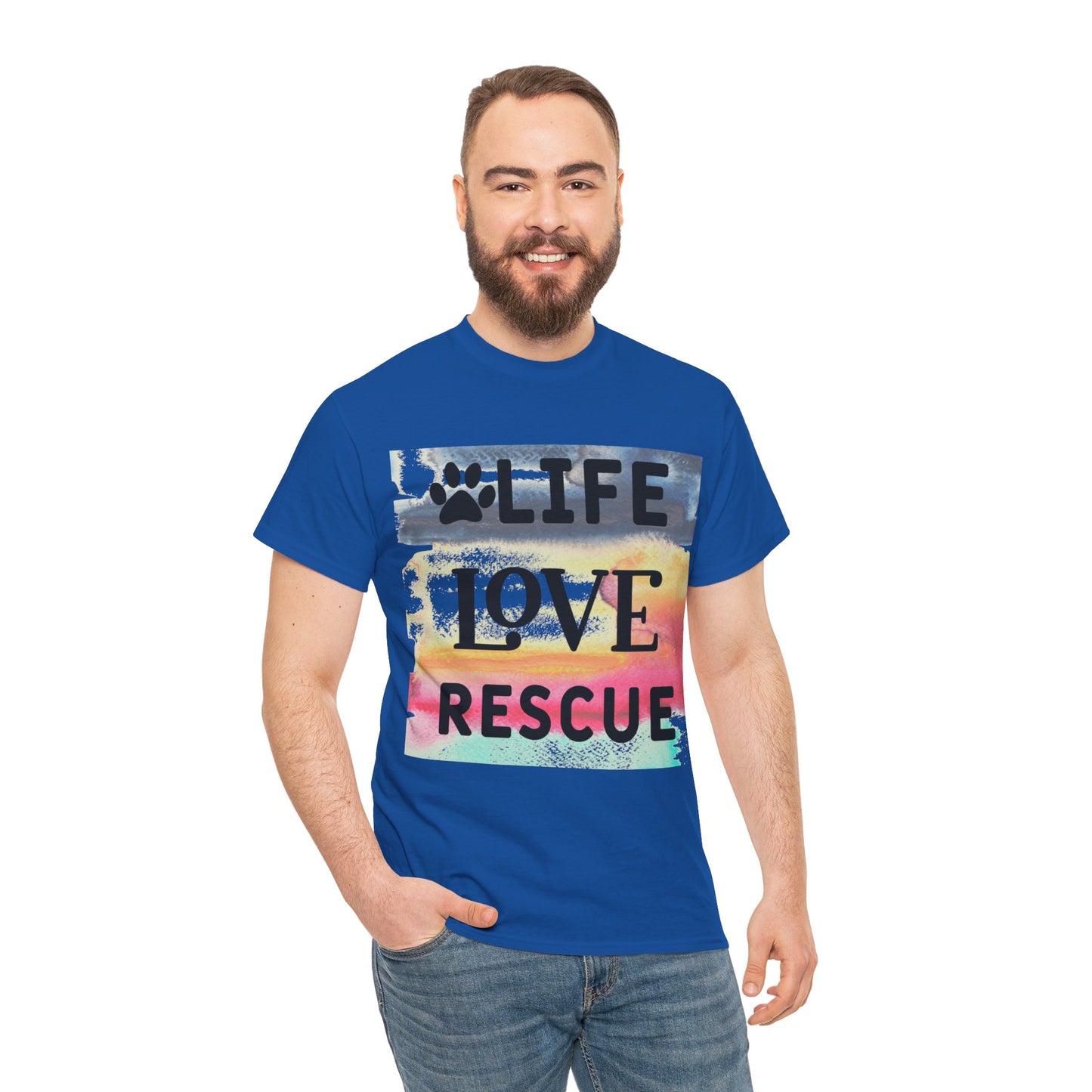 Life Love Rescue Unisex Heavy Cotton Tee