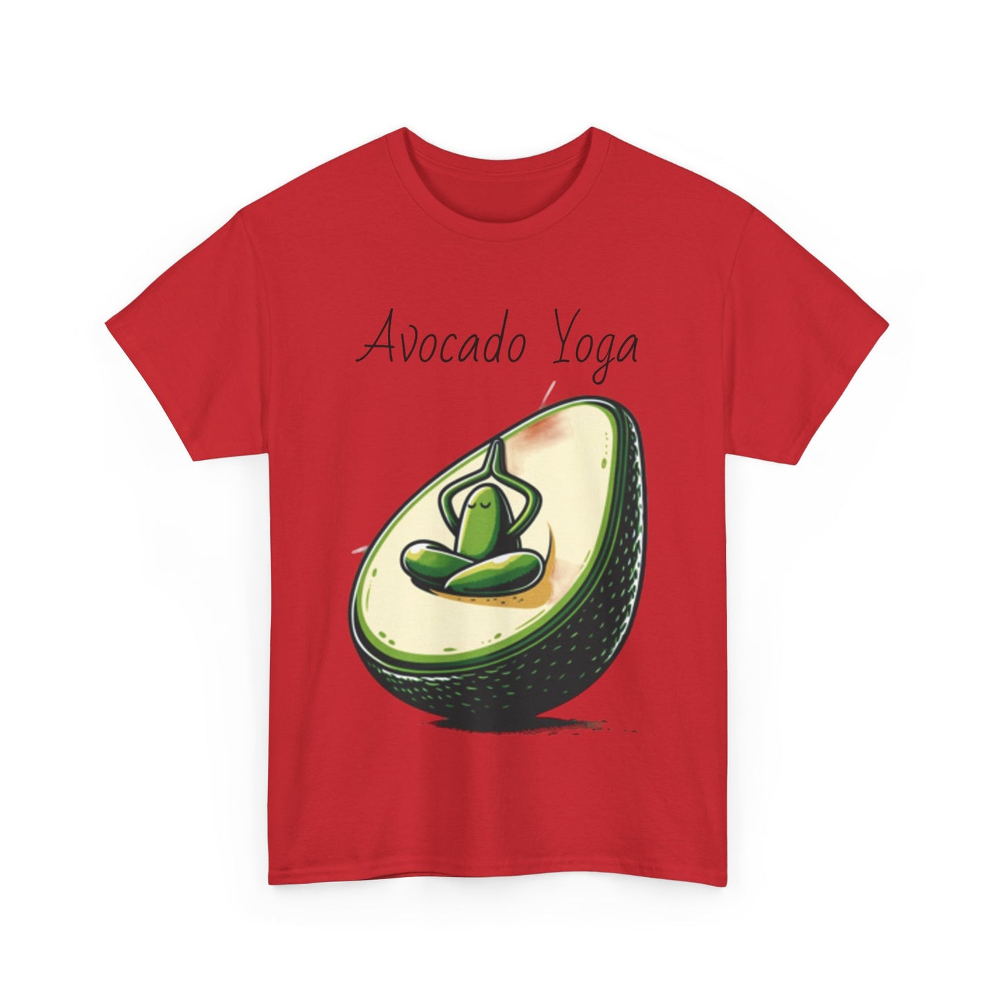 Avocado Yoga Unisex Heavy Cotton Tee