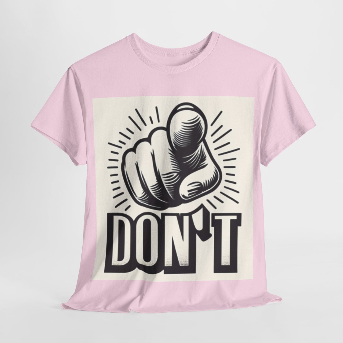 Don't Finger Unisex Heavy Cotton Tee