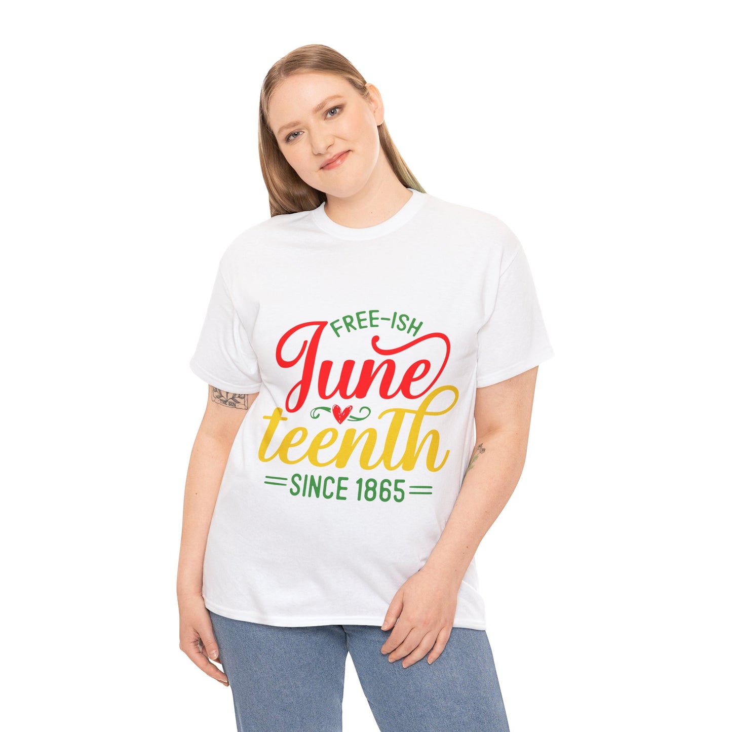 Juneteenth Free-ish Unisex Heavy Cotton Tee