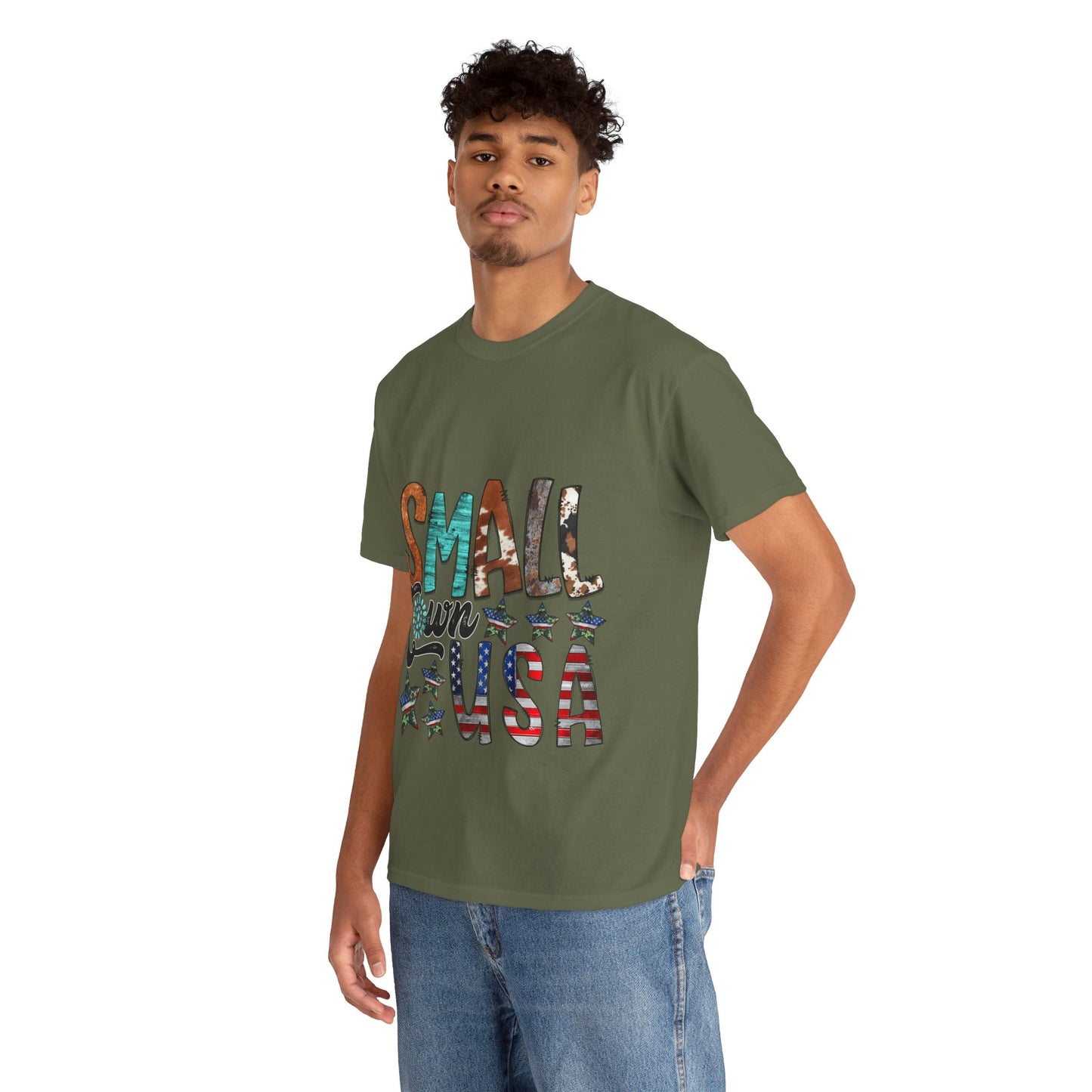 Small Town USA Unisex Heavy Cotton Tee