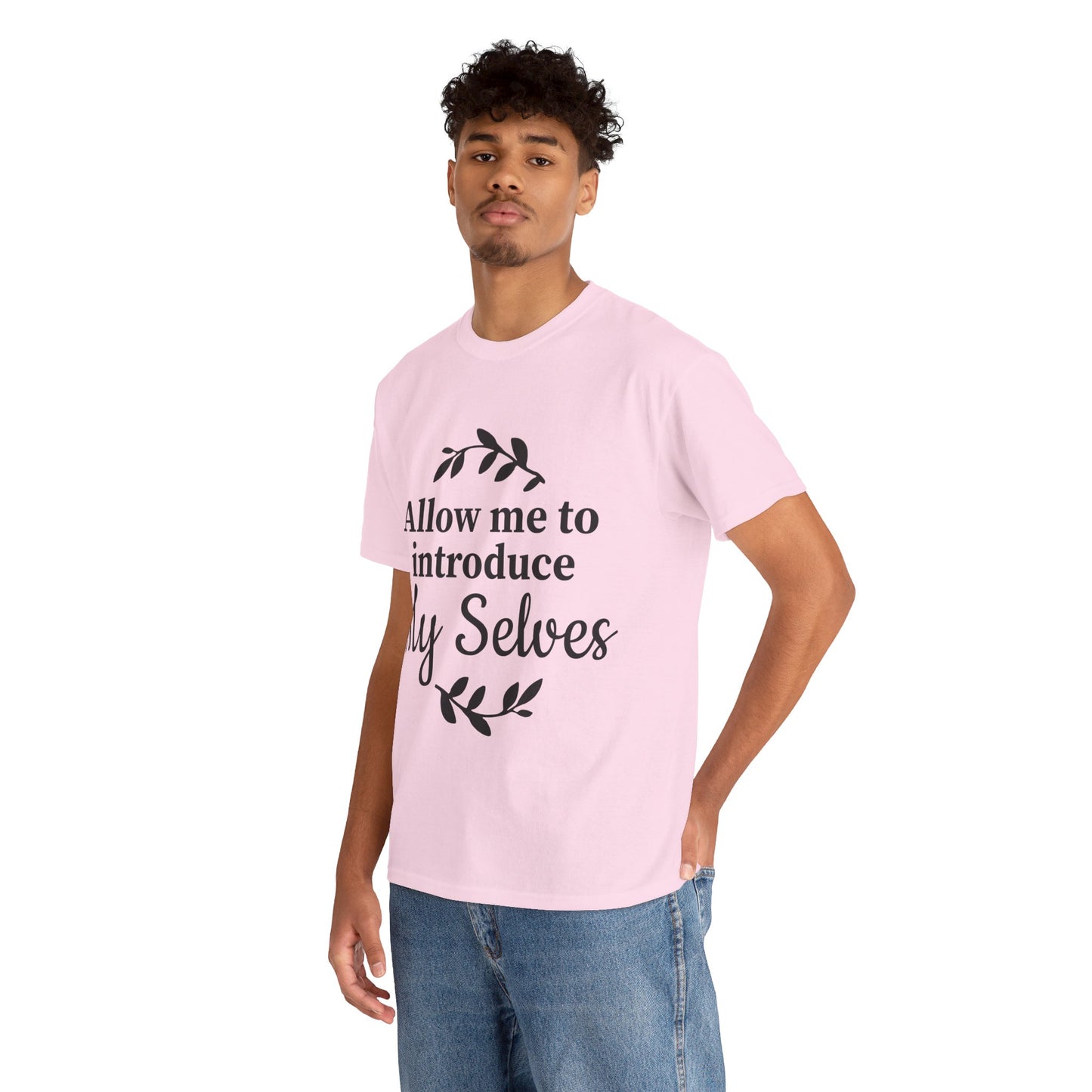 Allow Me To Introduce My Selves Unisex Heavy Cotton Tee