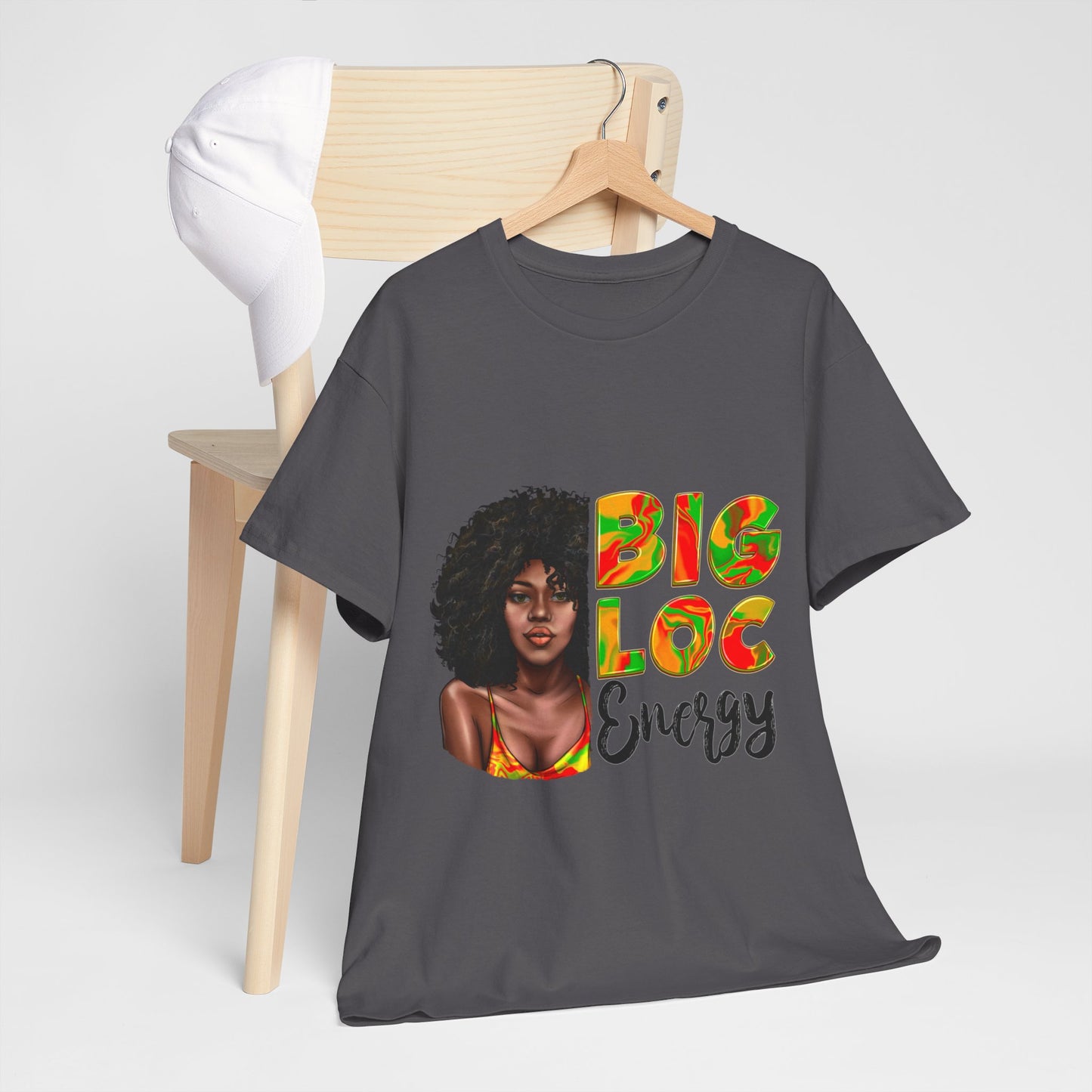 Big Loc Energy Unisex Heavy Cotton Tee