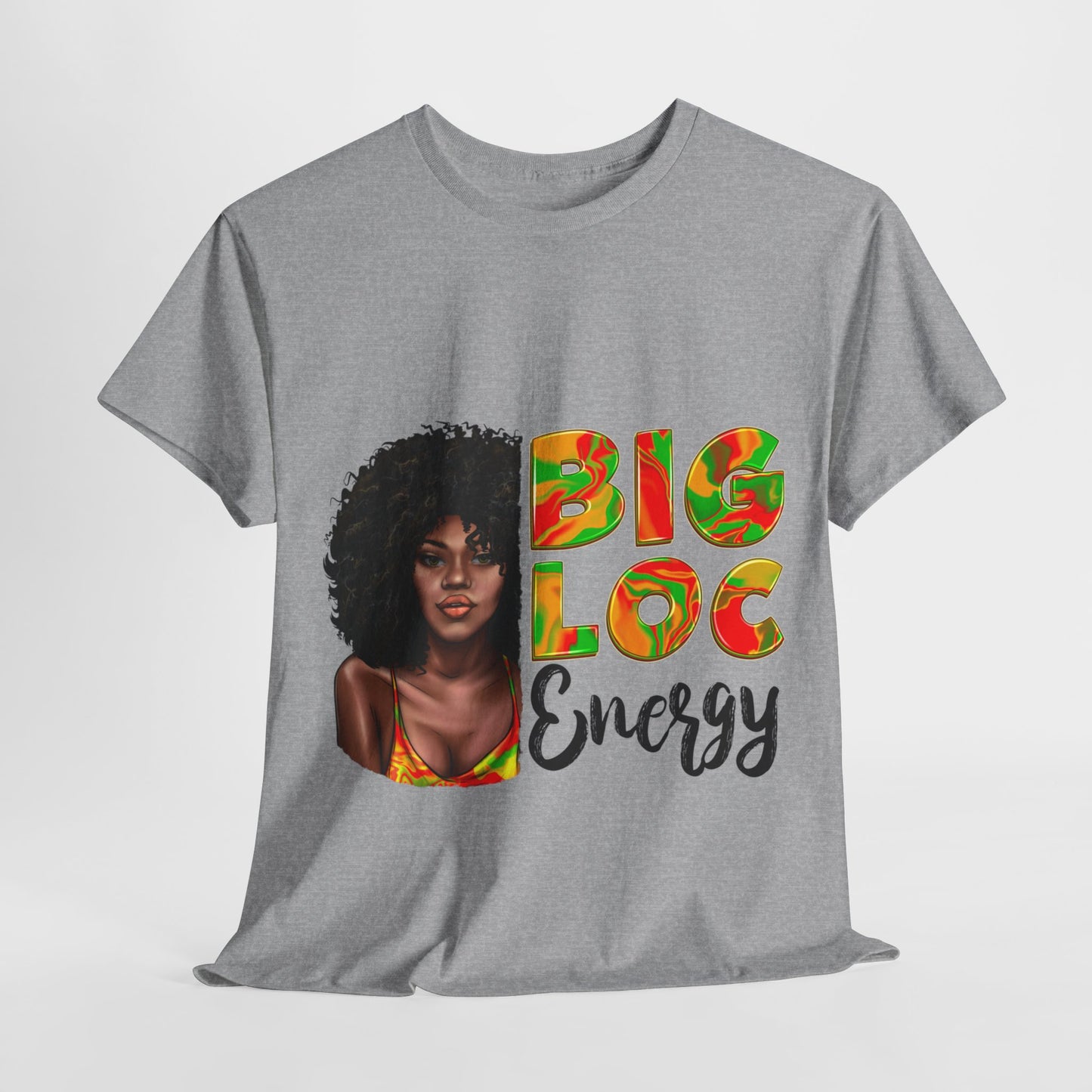 Big Loc Energy Unisex Heavy Cotton Tee