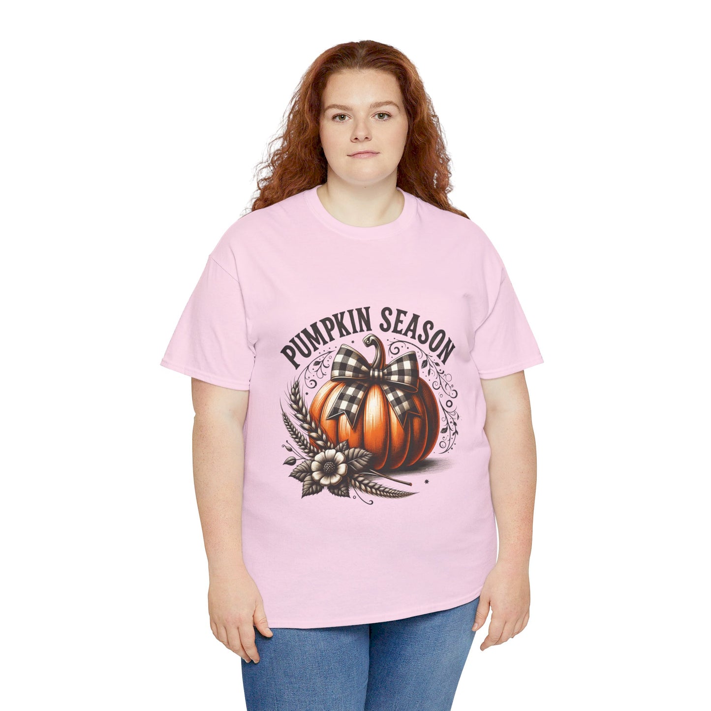 Pumpkin Season Unisex Heavy Cotton Tee