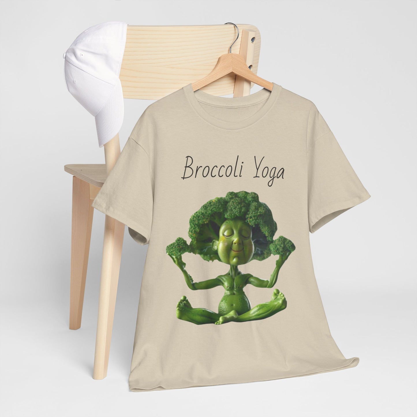 Broccoli Yoga Unisex Heavy Cotton Tee