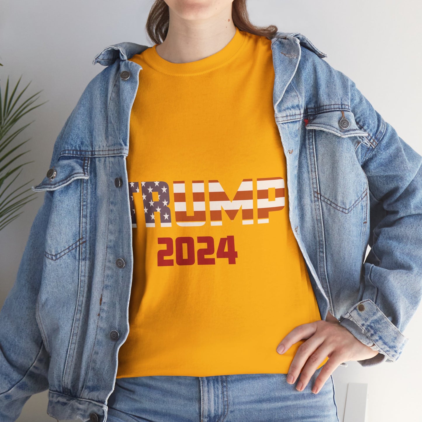 Trump 2024 B Unisex Heavy Cotton Tee