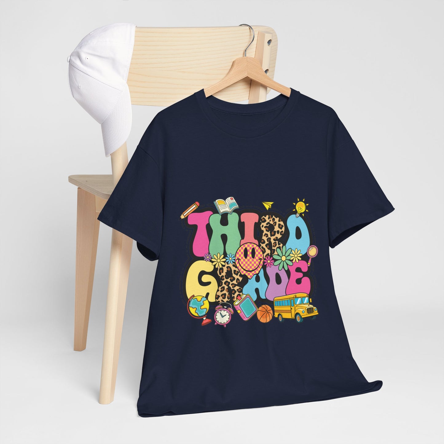 Third Grade Unisex Heavy Cotton Tee