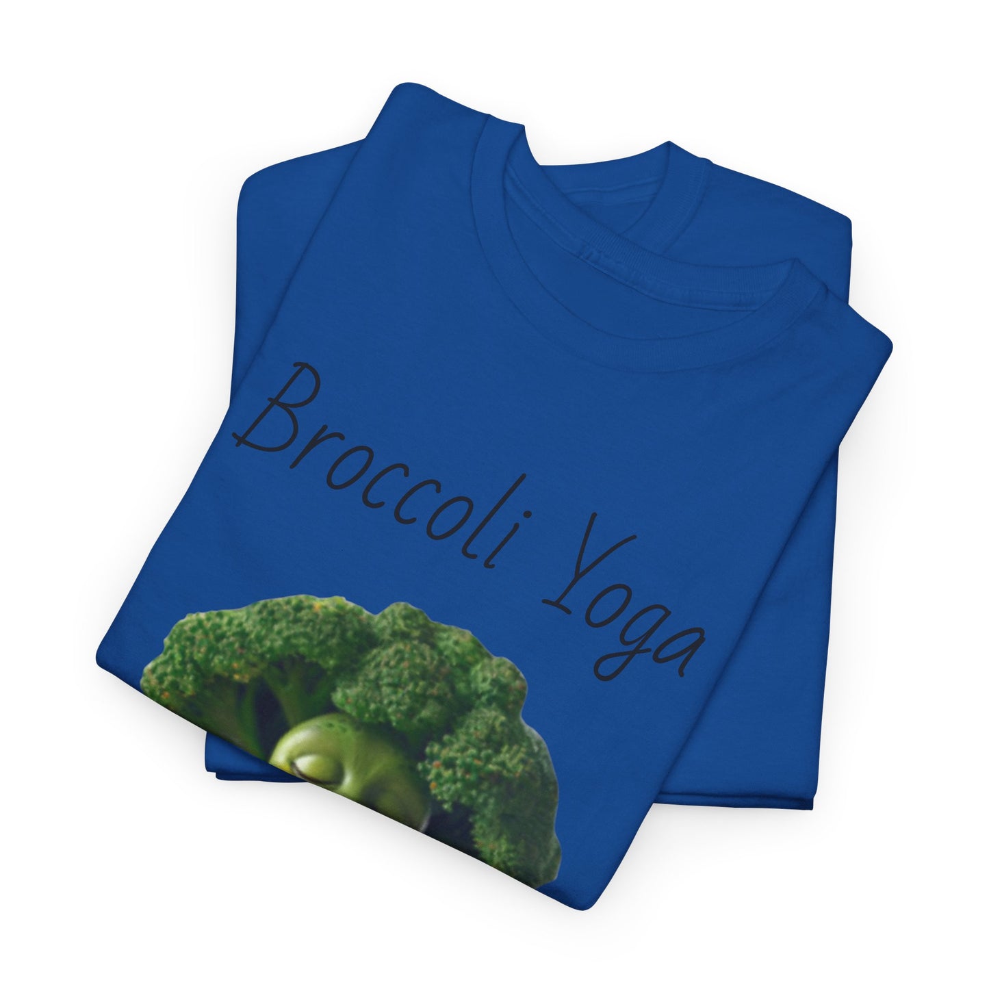 Broccoli Yoga Unisex Heavy Cotton Tee