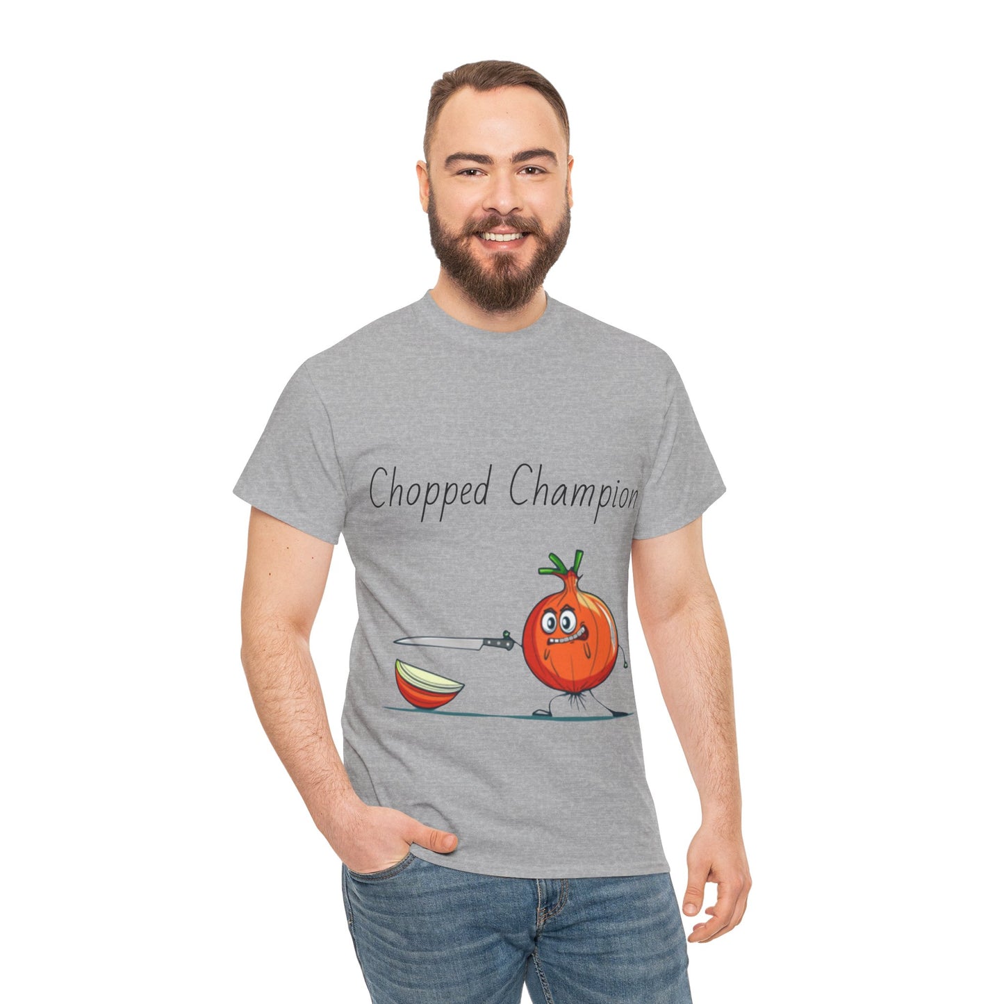 Chopped Champion Unisex Heavy Cotton Tee