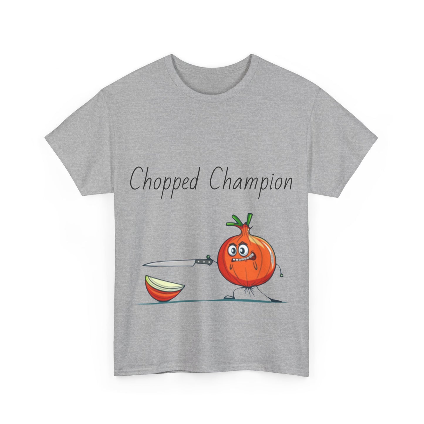 Chopped Champion Unisex Heavy Cotton Tee