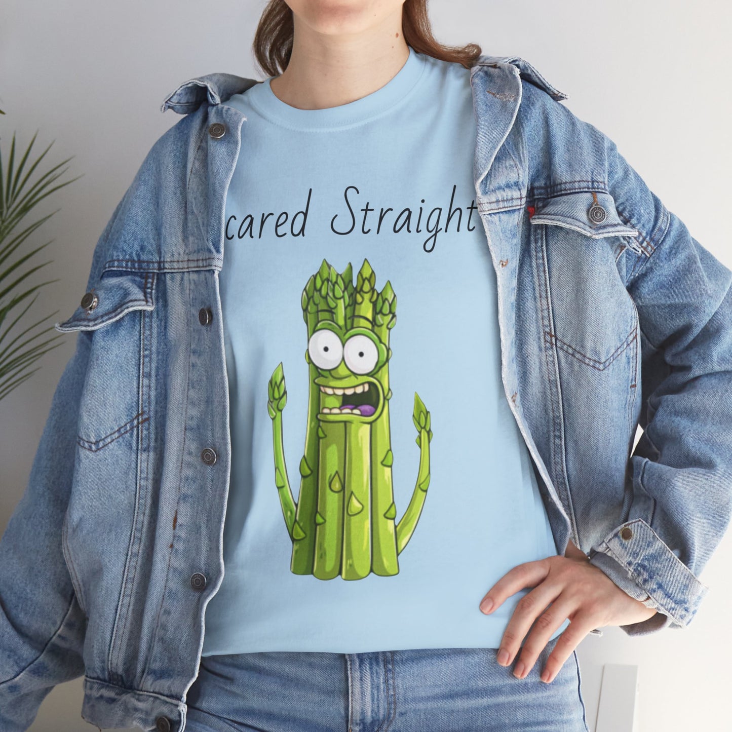 Scared Straight Unisex Heavy Cotton Tee