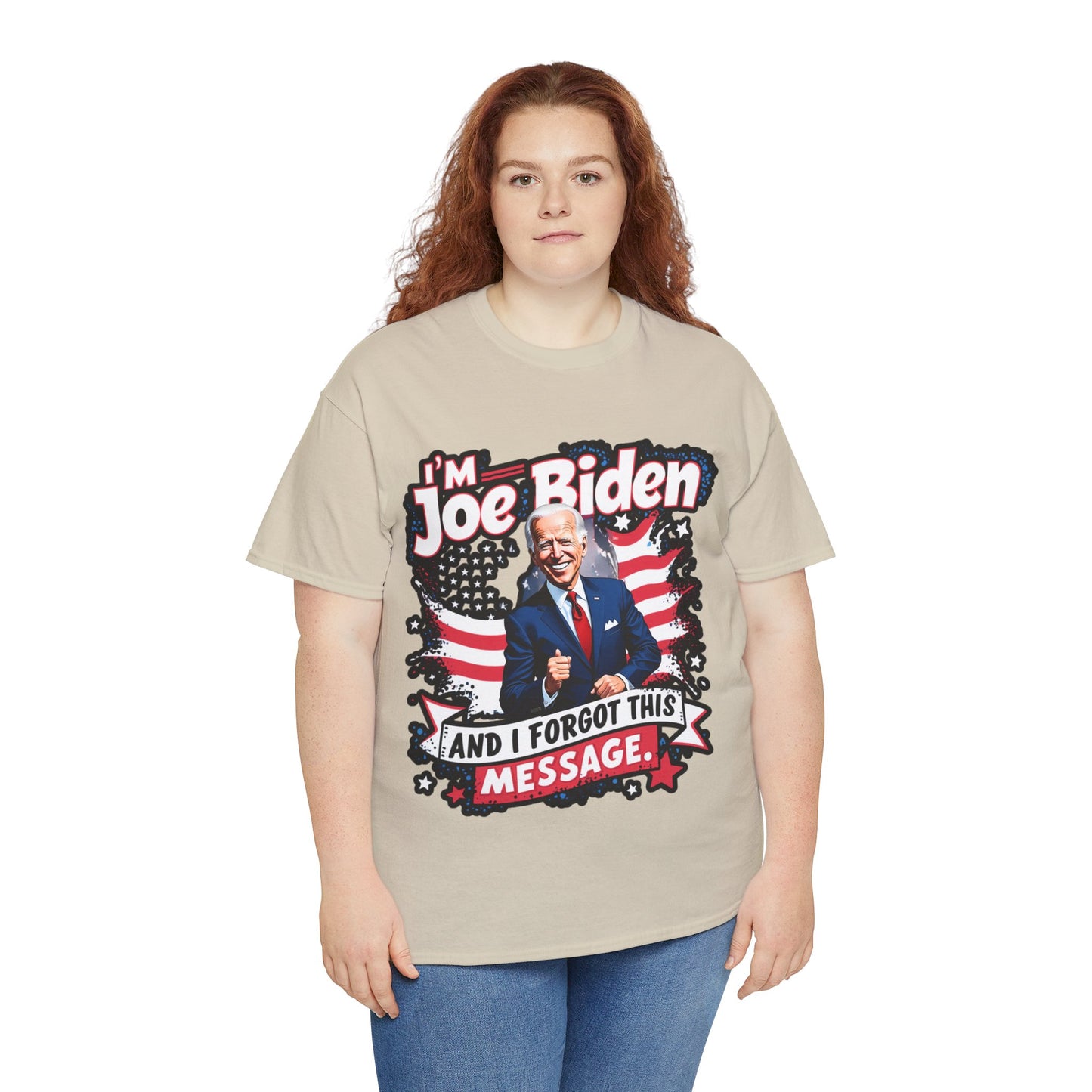 Biden I Forgot Unisex Heavy Cotton Tee