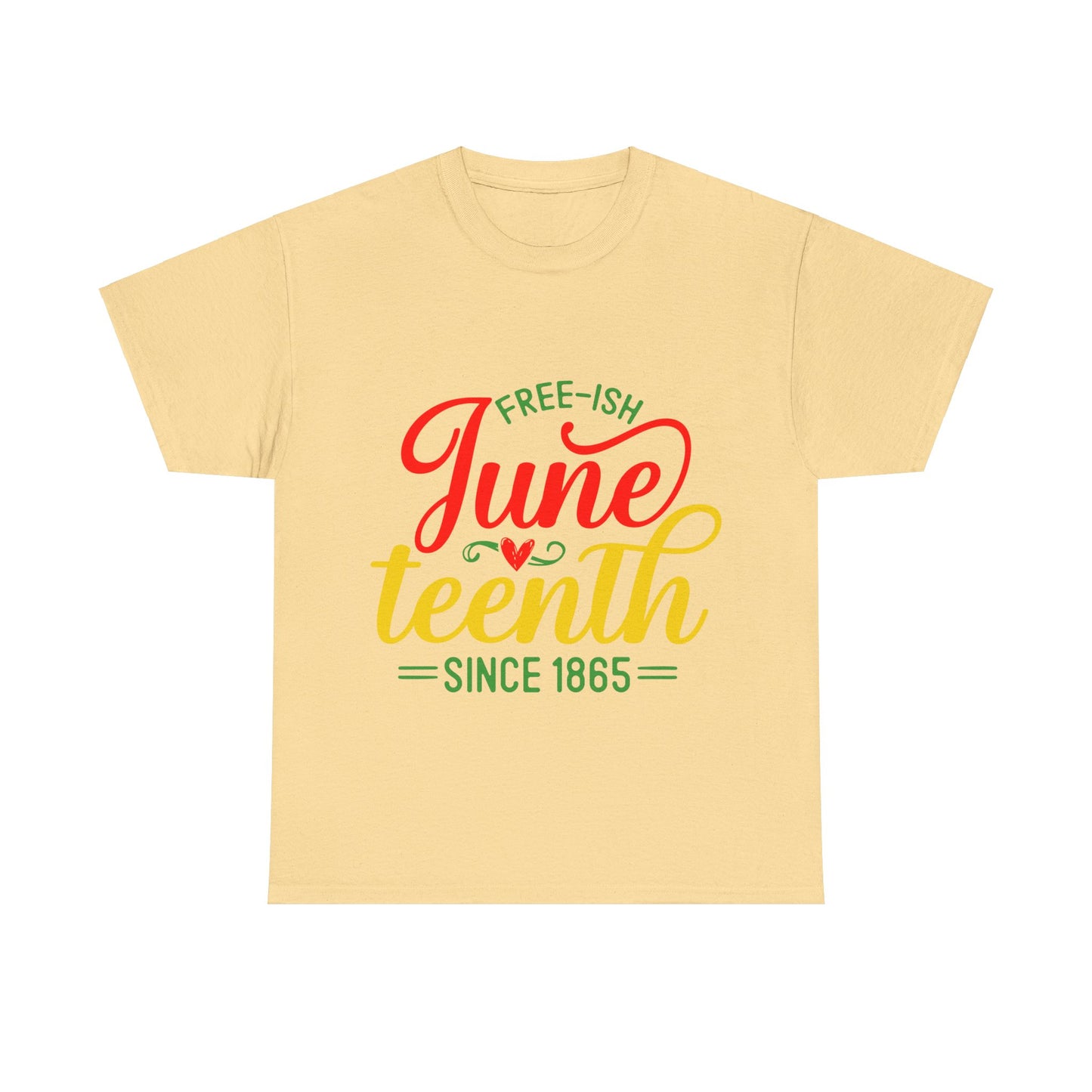 Juneteenth Free-ish Unisex Heavy Cotton Tee