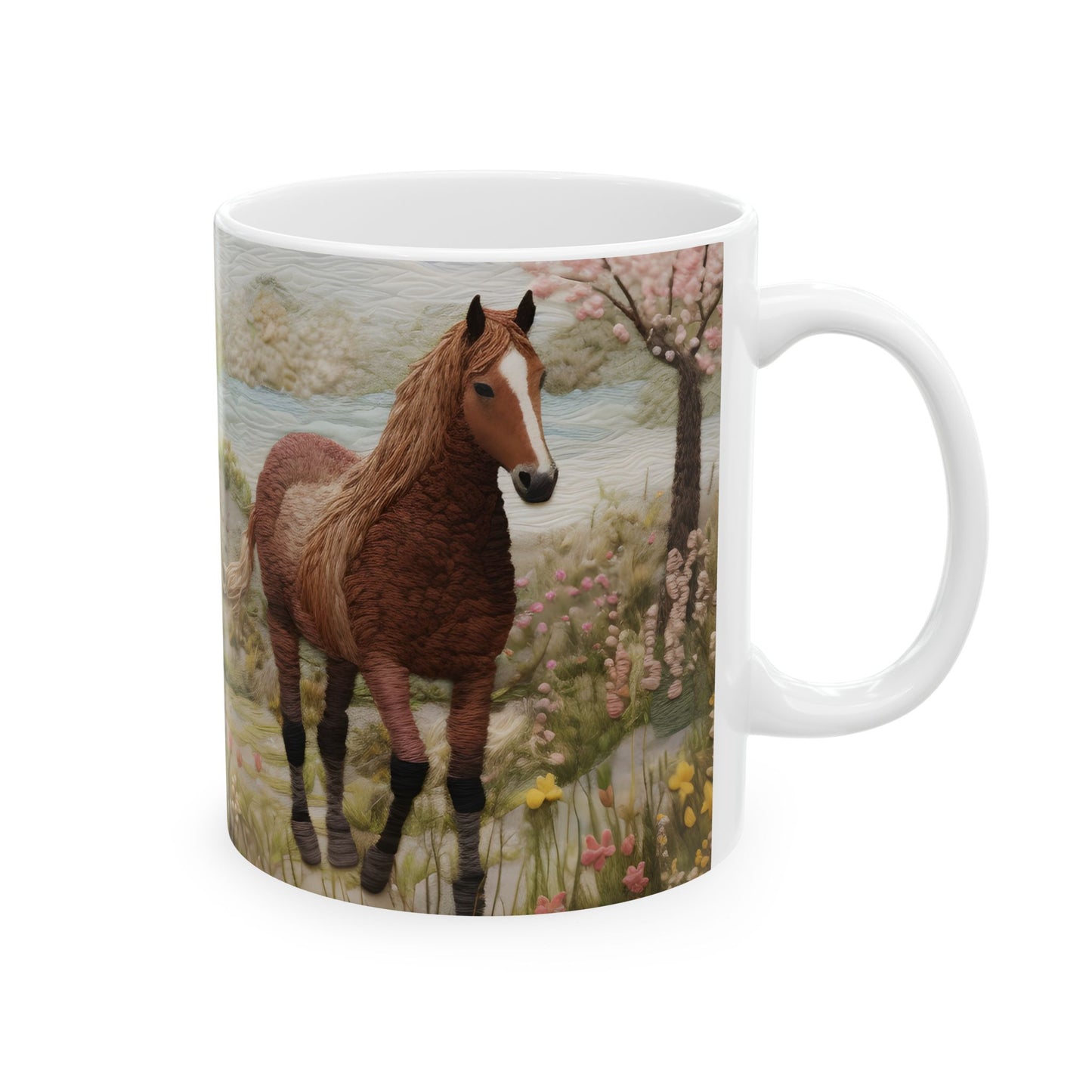 Grazing House Ceramic Mug, (11oz, 15oz)