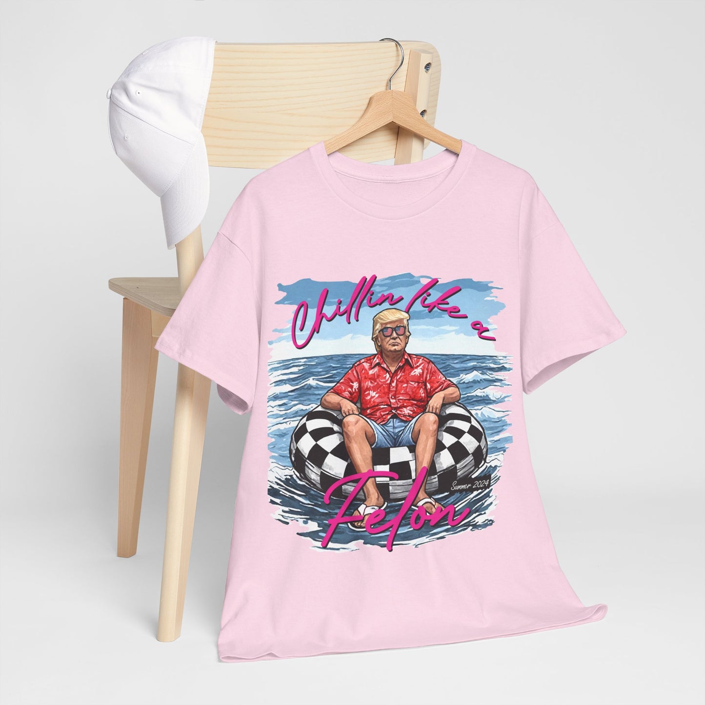 Trump Chillin' Unisex Heavy Cotton Tee