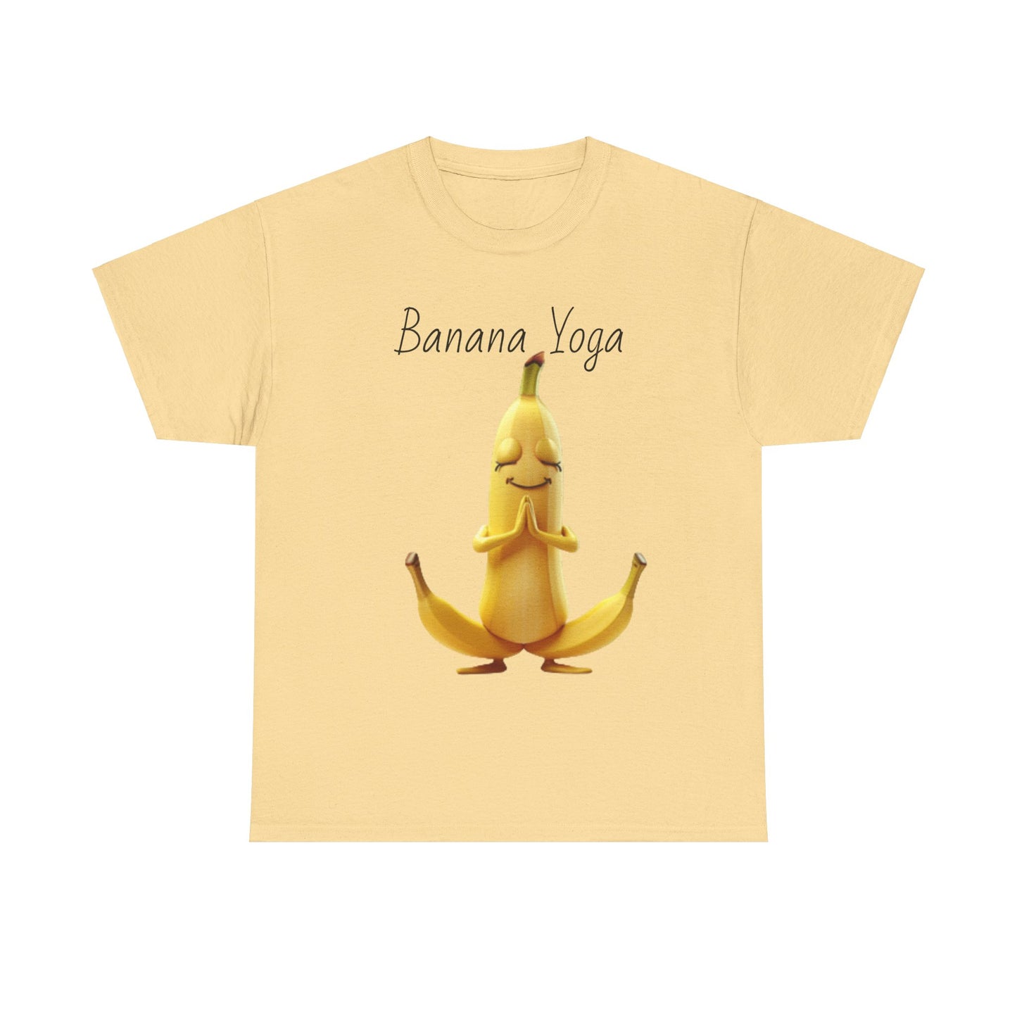 Banana Yoga Unisex Heavy Cotton Tee