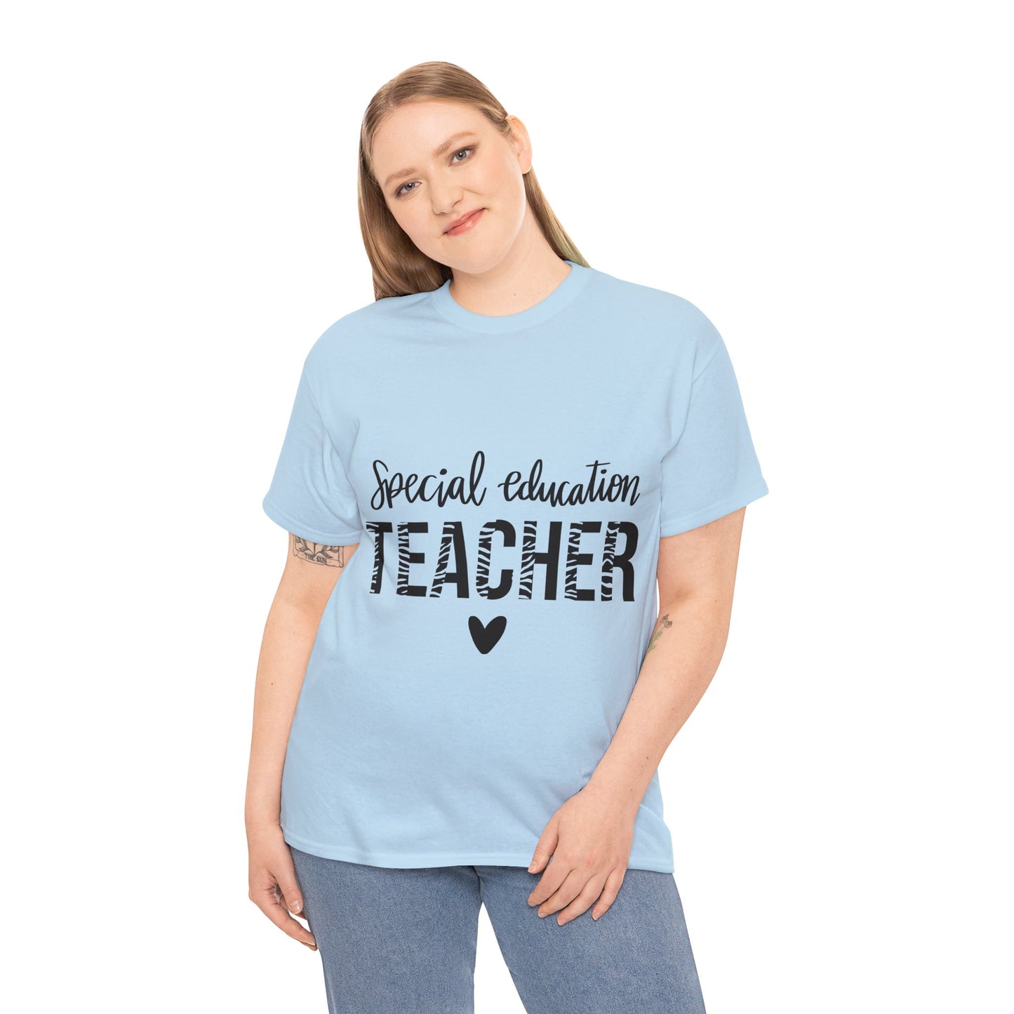 Special Education Teacher Unisex Heavy Cotton Tee