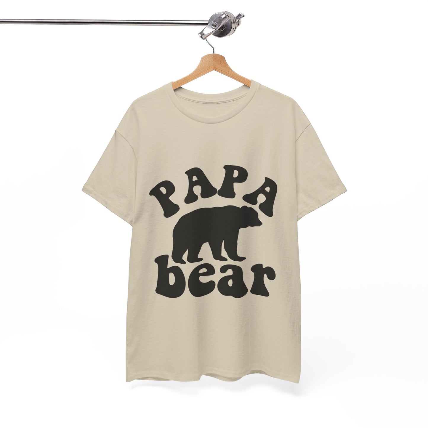 Papa Bear Unisex Heavy Cotton Tee