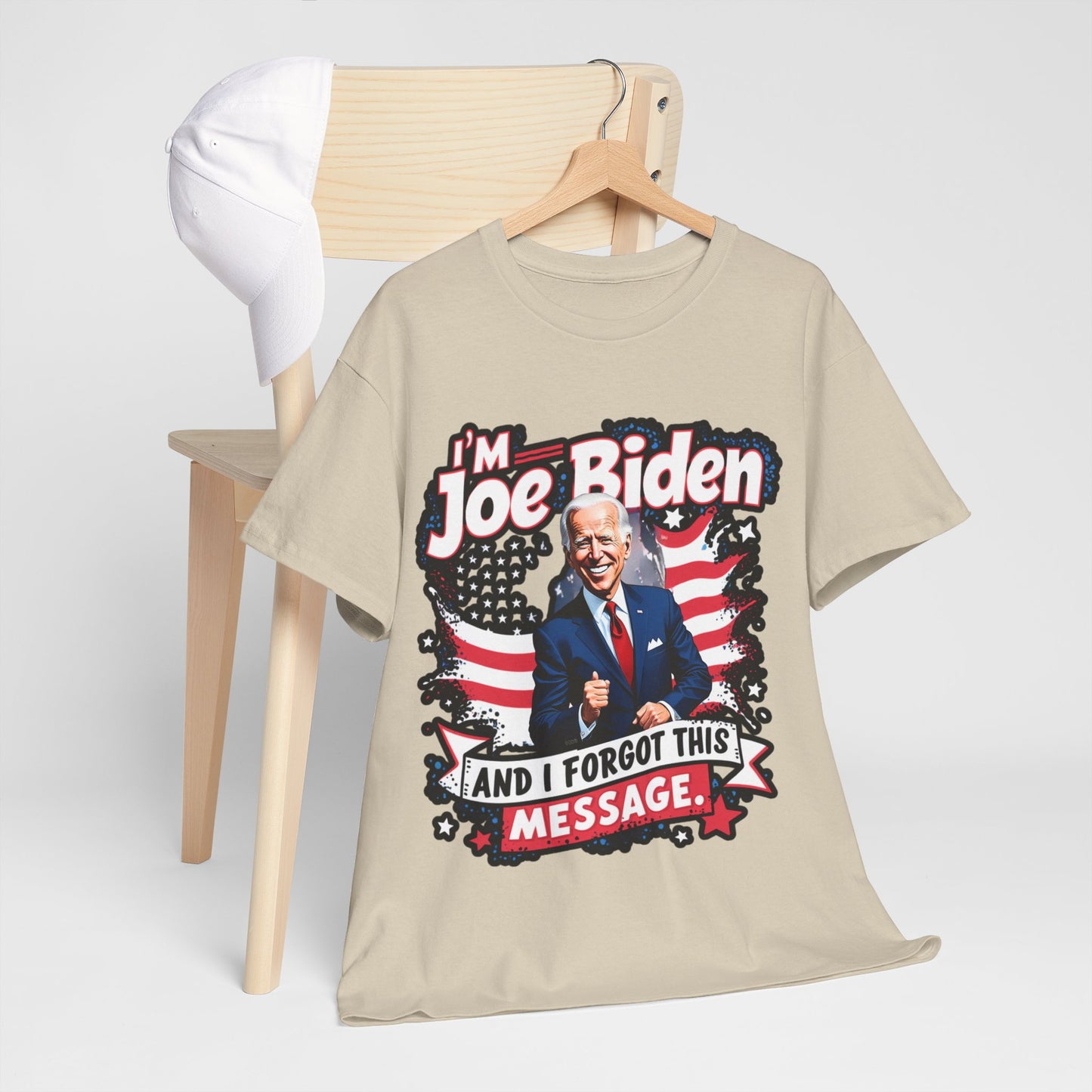 Biden I Forgot Unisex Heavy Cotton Tee