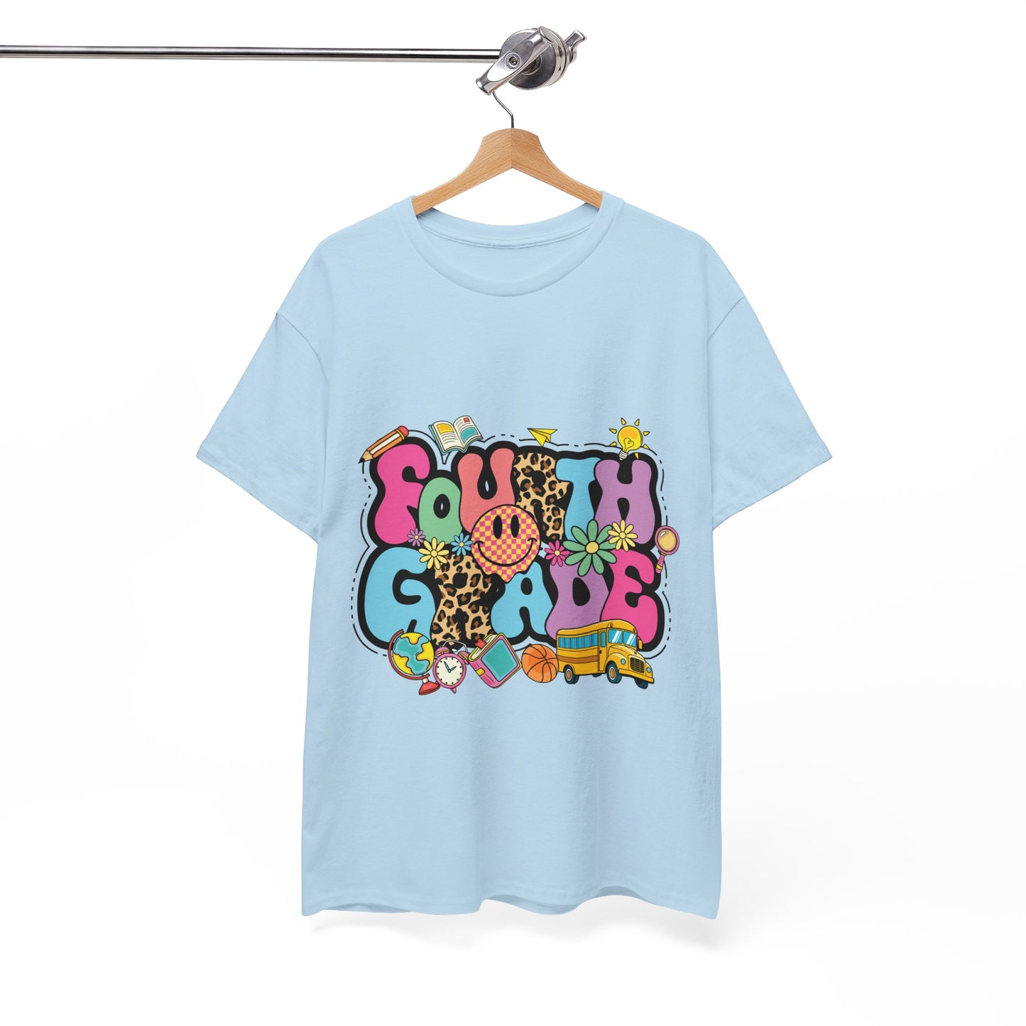 Fourth Grade Unisex Heavy Cotton Tee