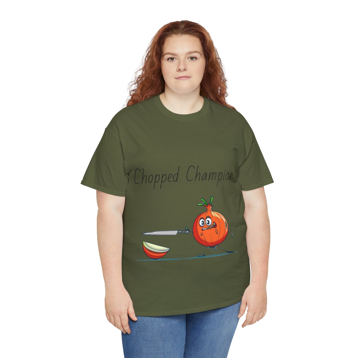 Chopped Champion Unisex Heavy Cotton Tee