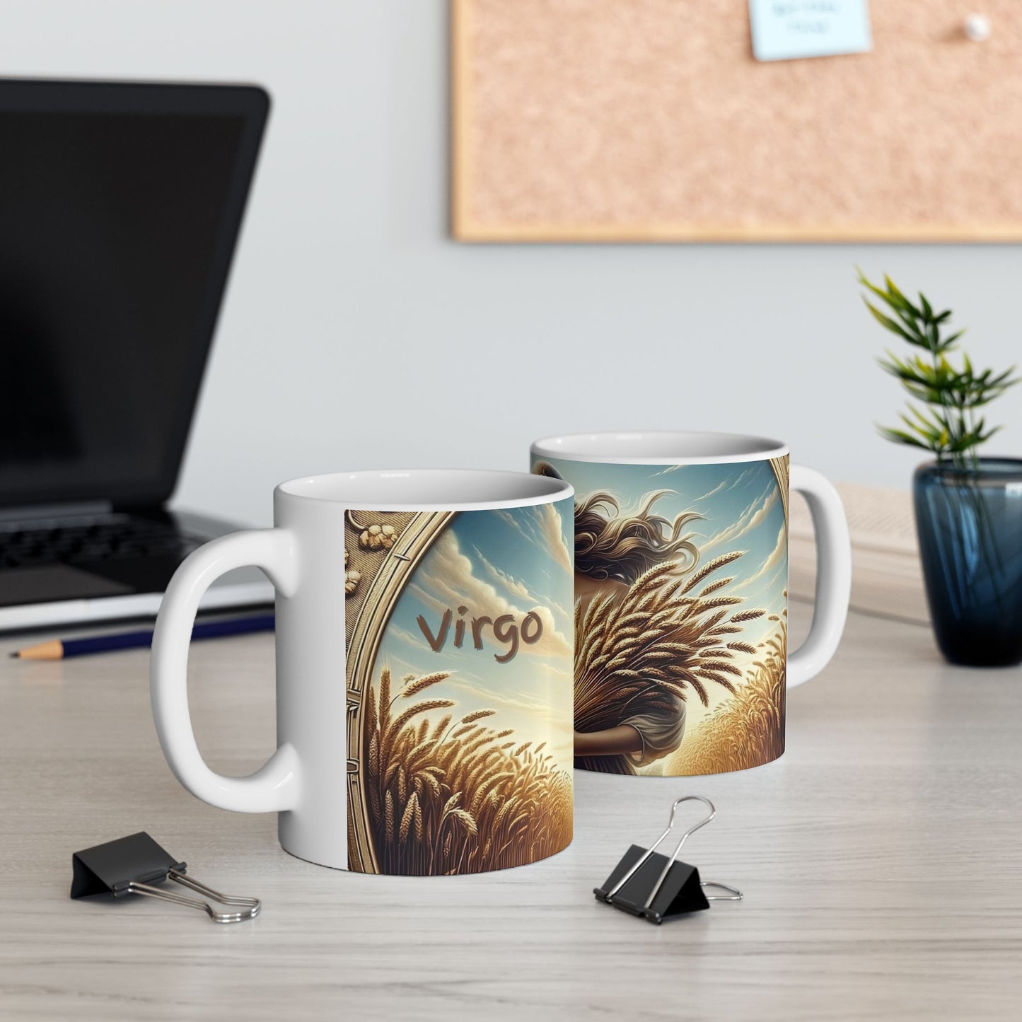 Virgo Ceramic Mug, 11oz