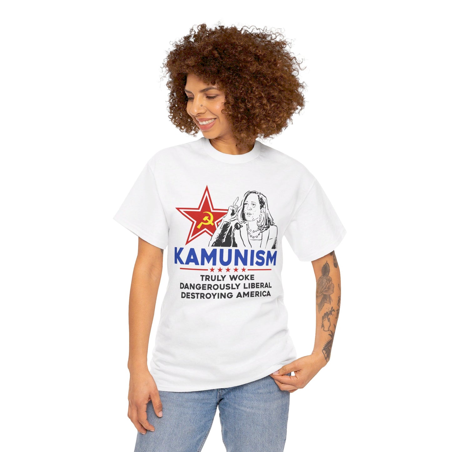 Kamunism2 Unisex Heavy Cotton Tee