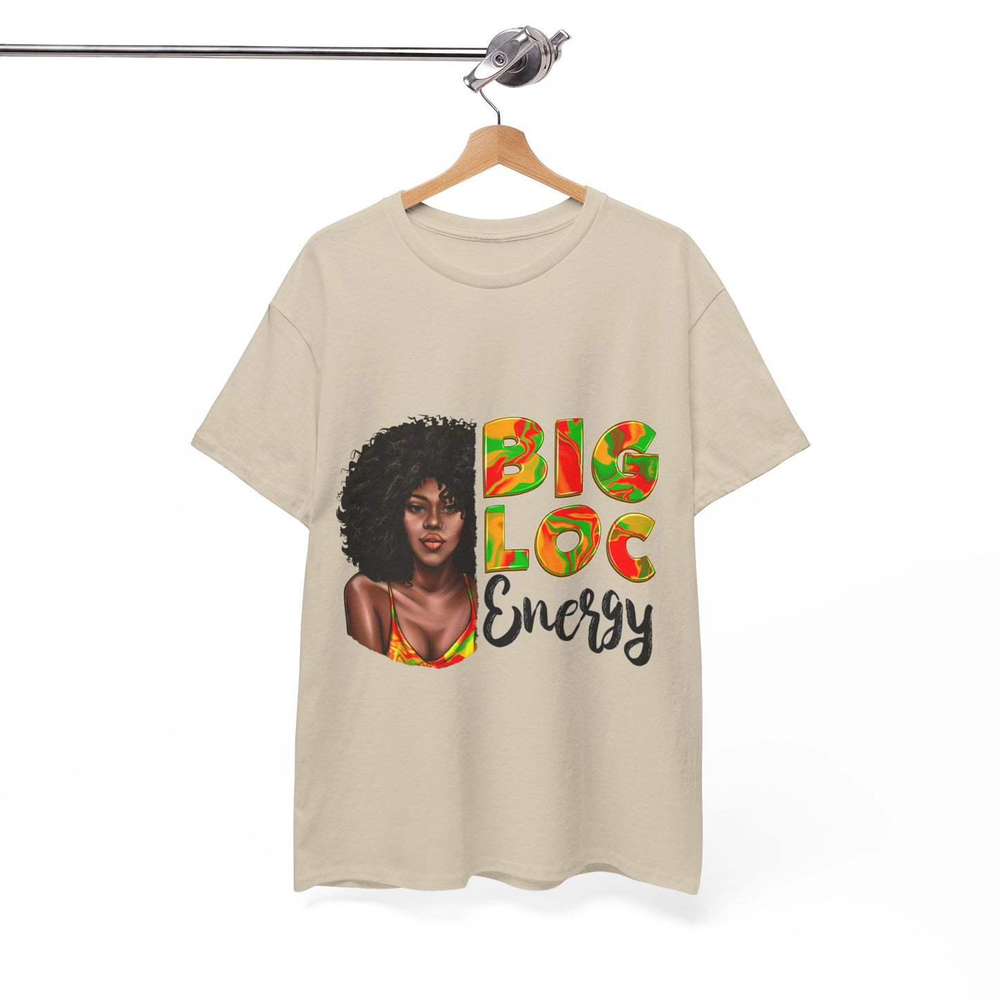 Big Loc Energy Unisex Heavy Cotton Tee