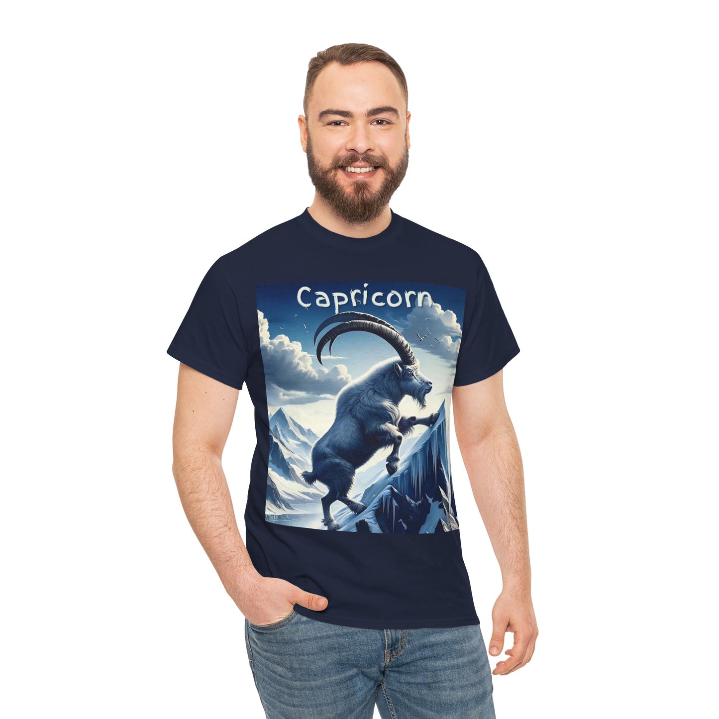 Capricorn Unisex Heavy Cotton Tee