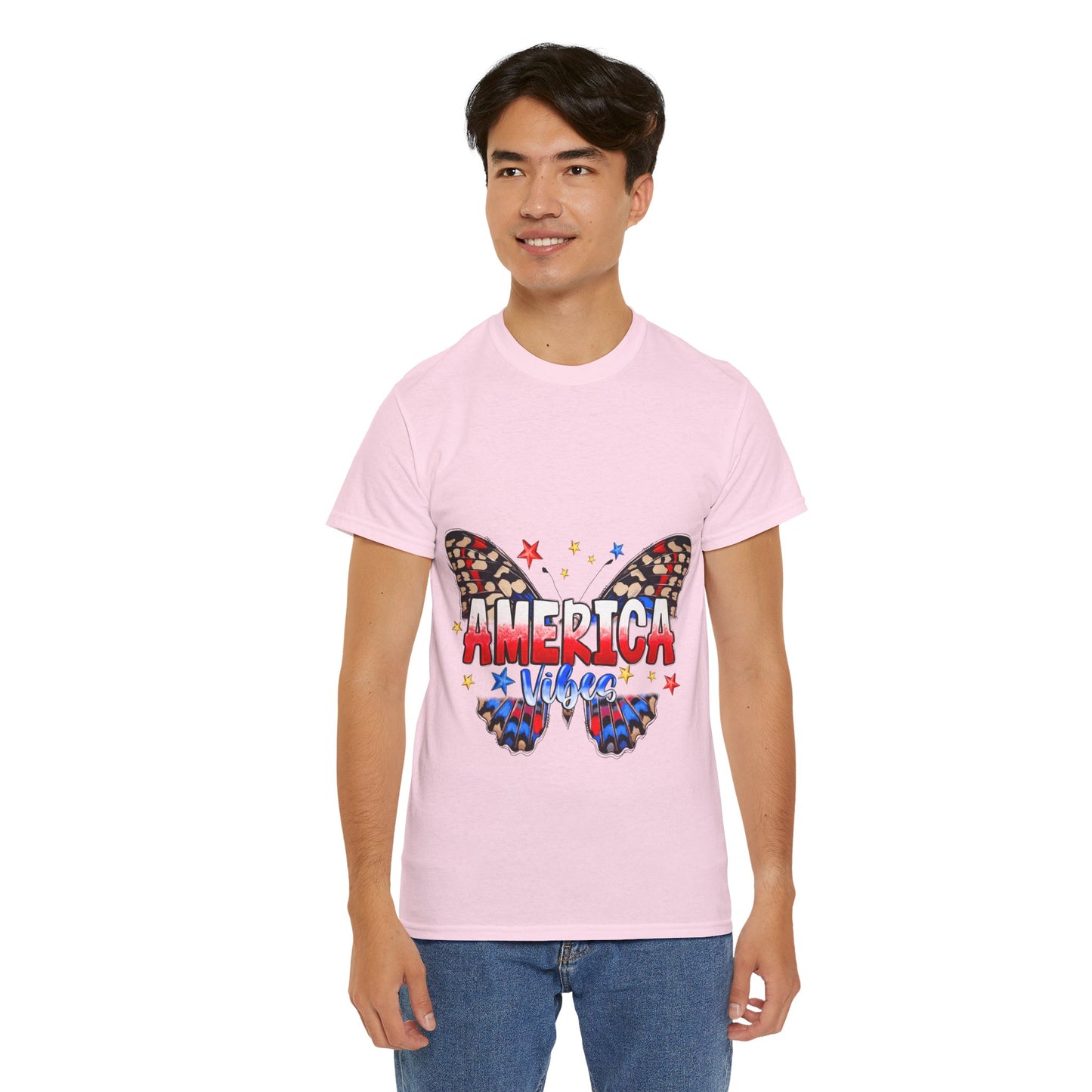 America Vibes Unisex Heavy Cotton Tee