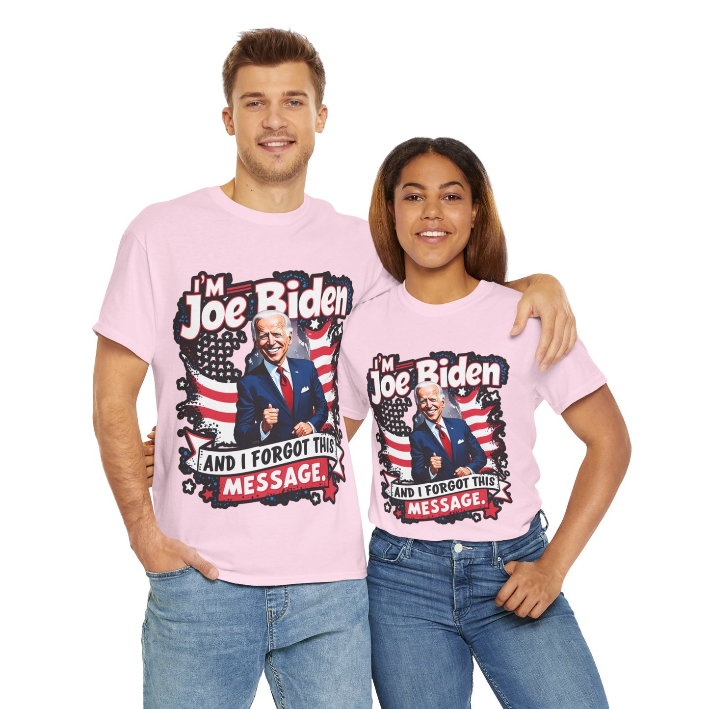 Biden I Forgot Unisex Heavy Cotton Tee