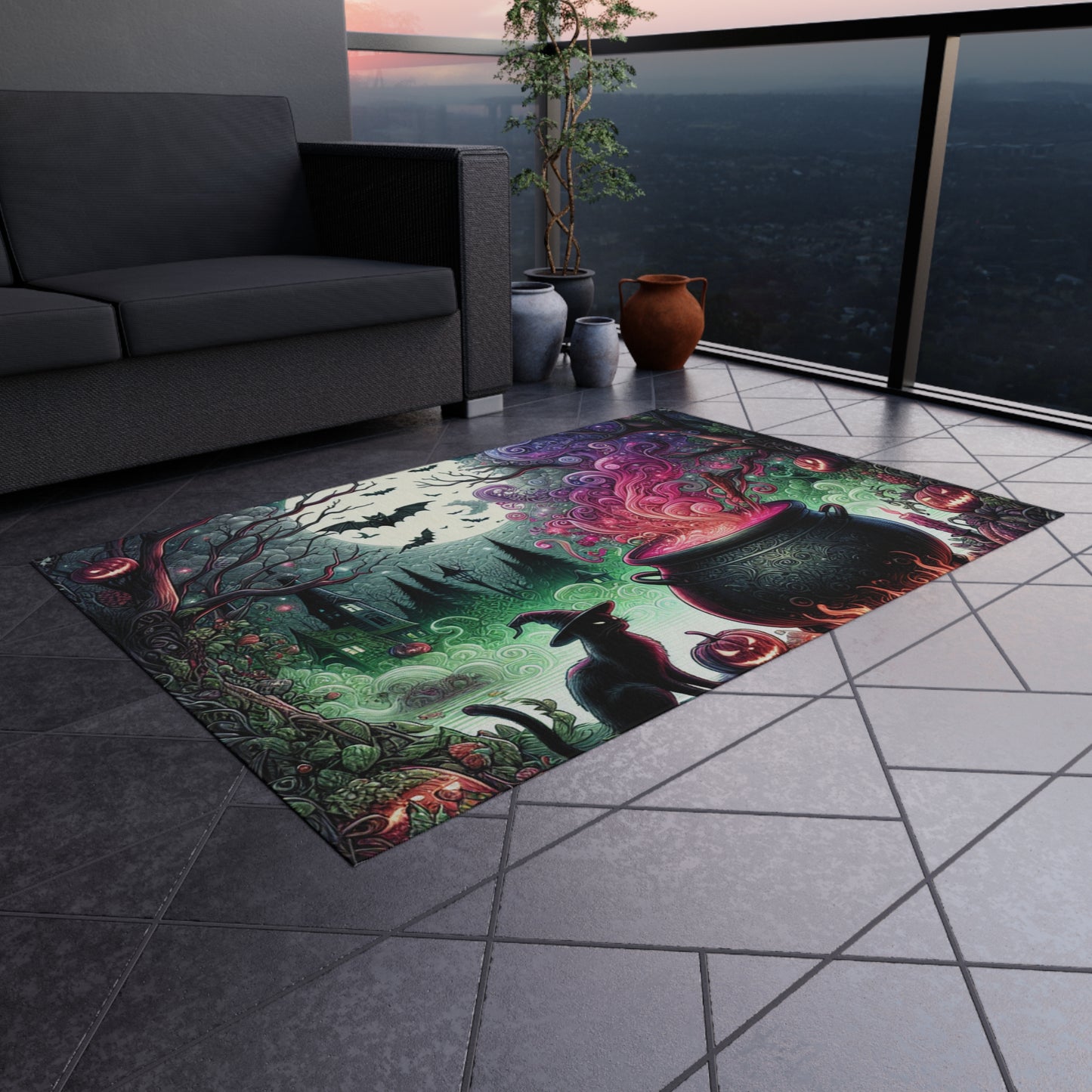 Witch's Brew Outdoor Rug