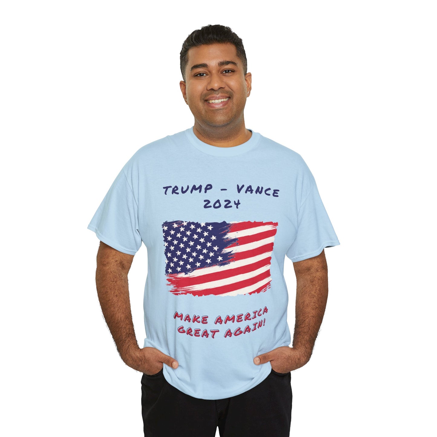 Trump Vance Unisex Heavy Cotton Tee