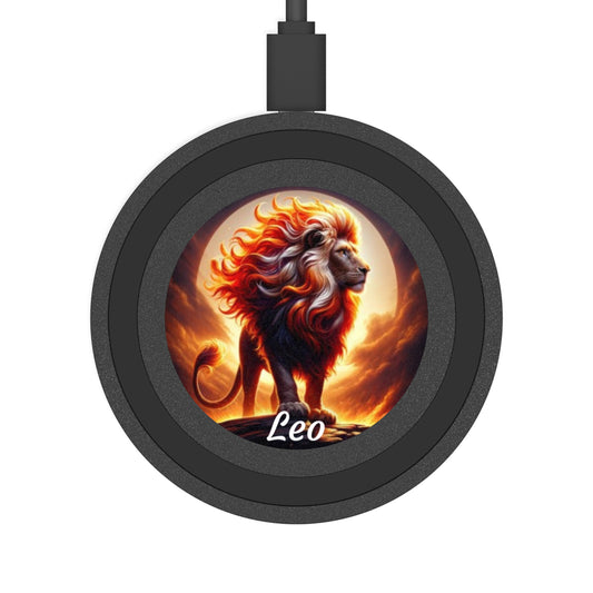 Leo Zodiac Sign Quake Wireless Charging Pad