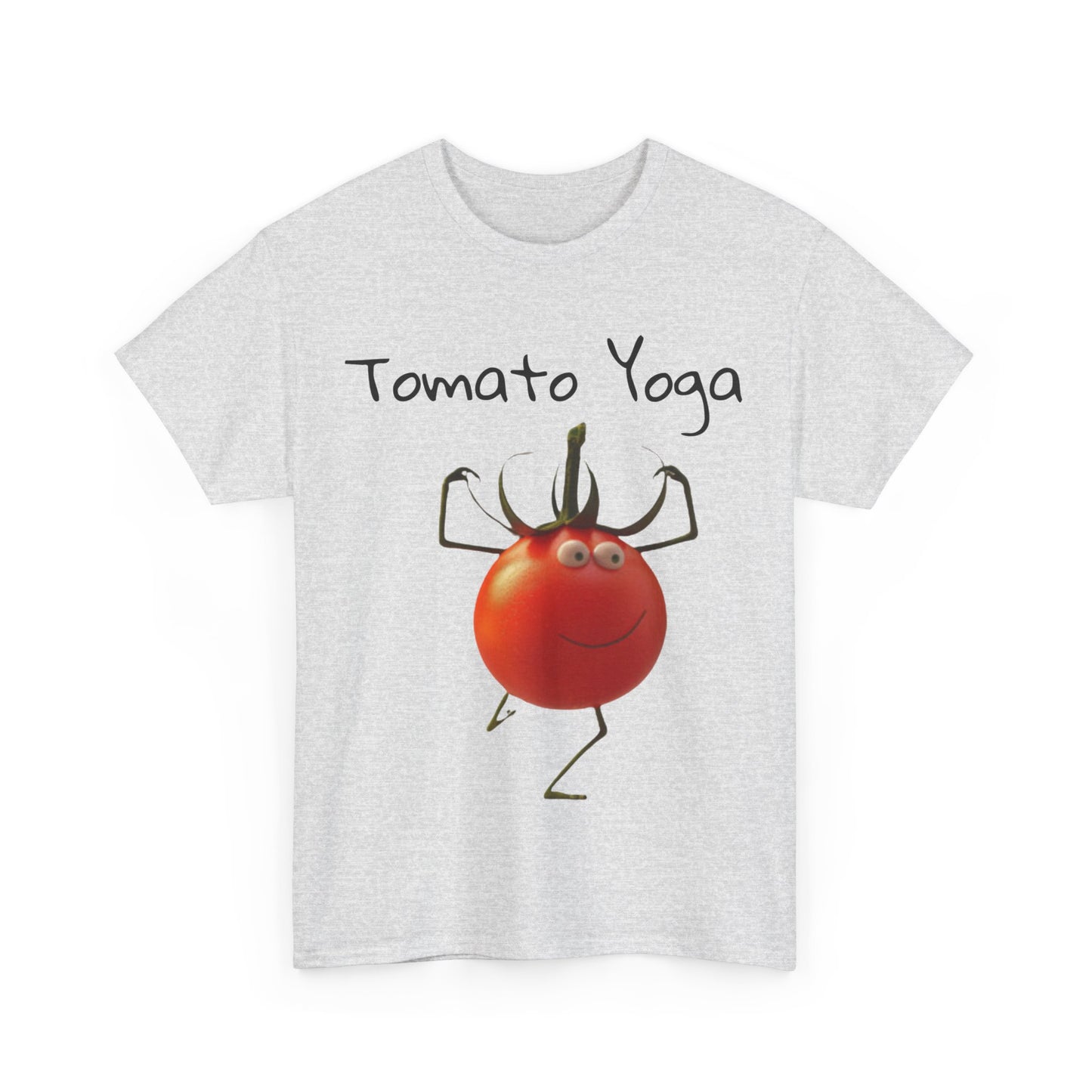 Tomato Yoga Unisex Heavy Cotton Tee